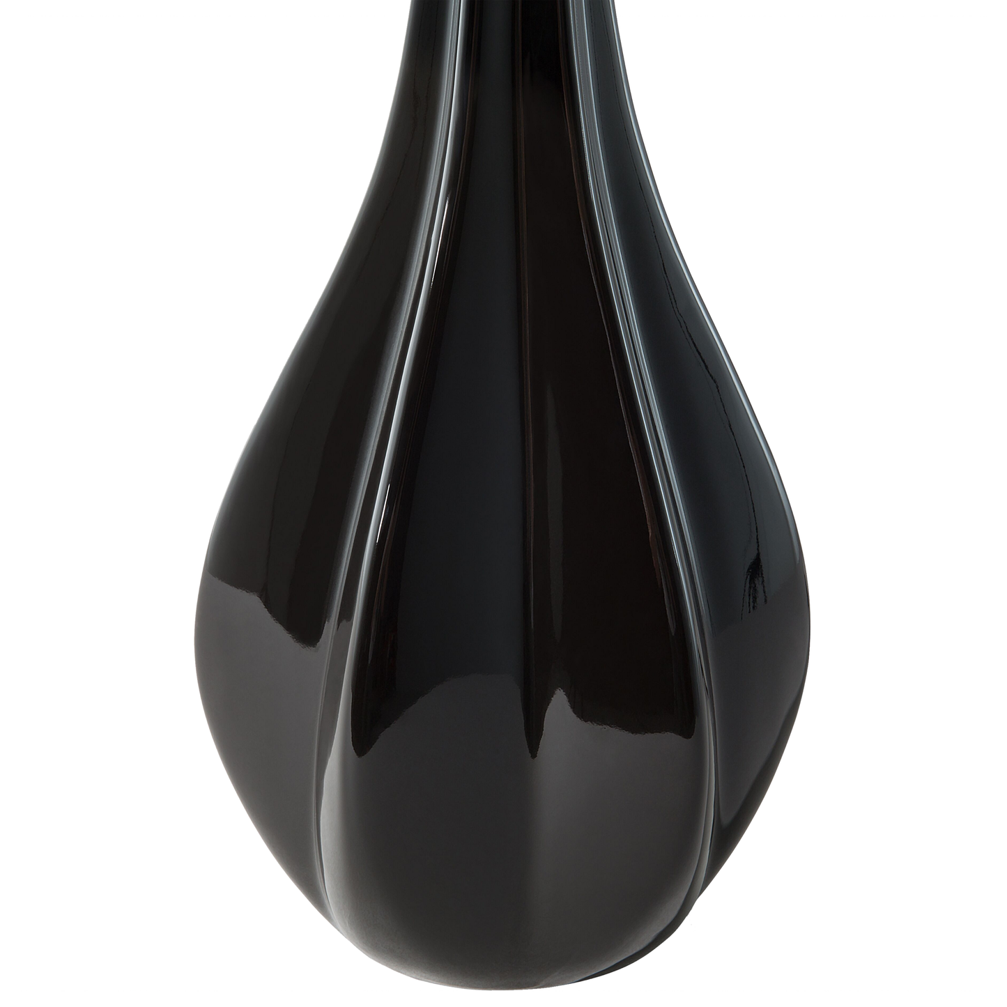 Tischleuchte SANTEE Porzellan Schwarz