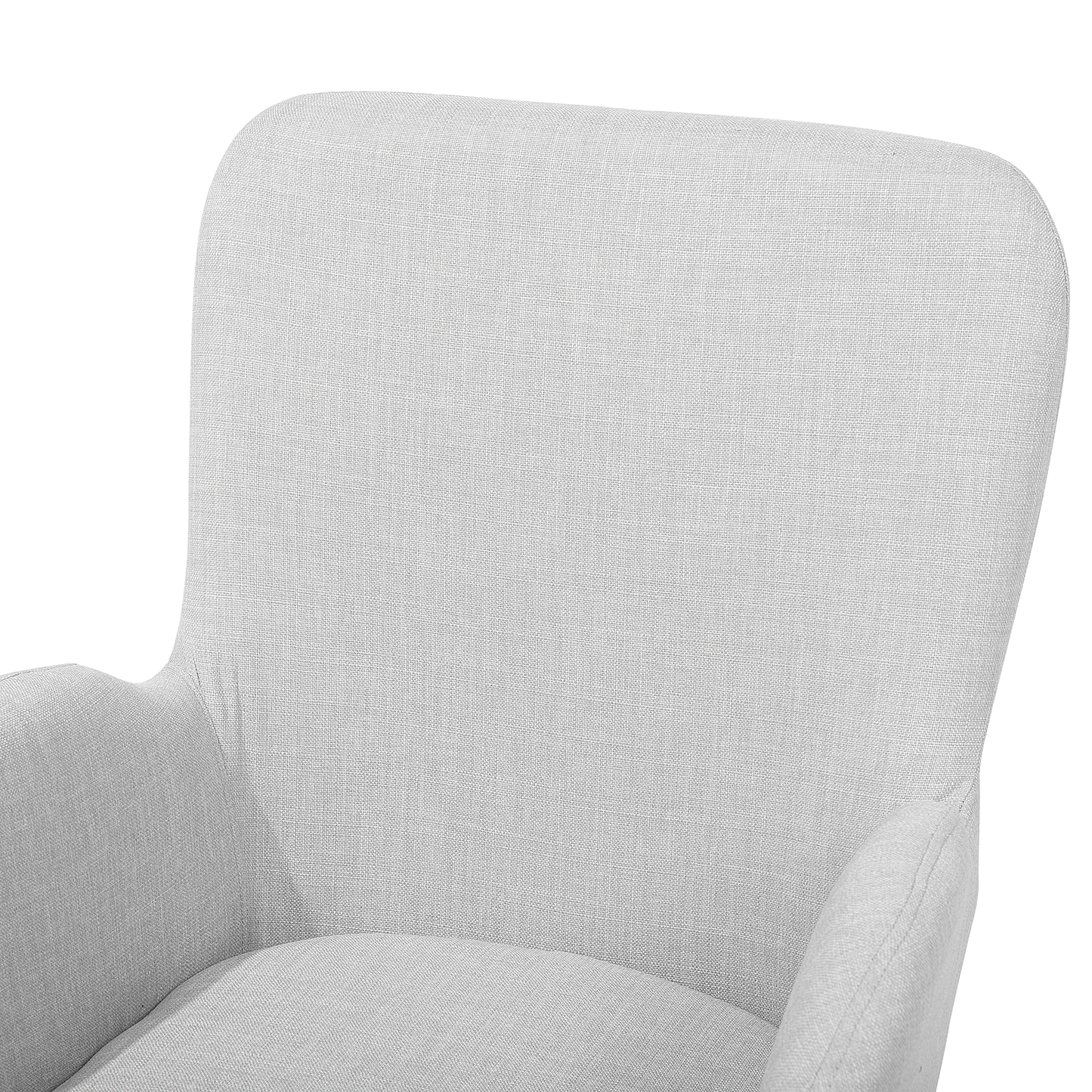 Sessel BJARN Stoff Hellgrau