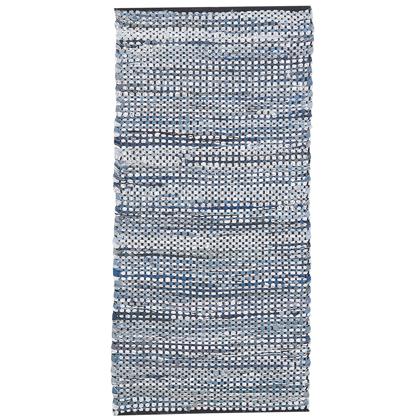 Teppich Baumwolle bunt 80 x 150 cm Kurzflor ALANYA