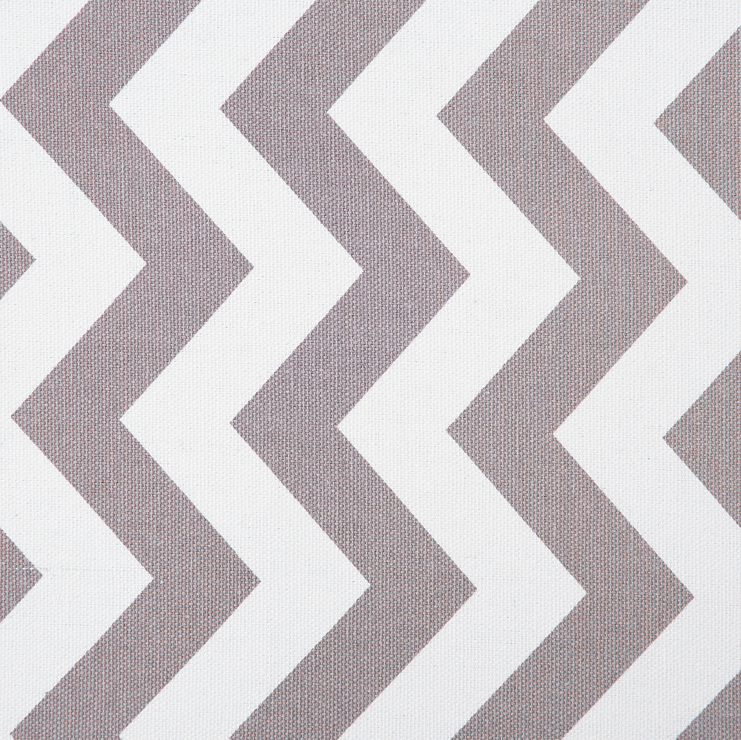 Pouf hellgrau-weiss 37 x 37 x 32 cm Zickzack-Muster KANSAS II