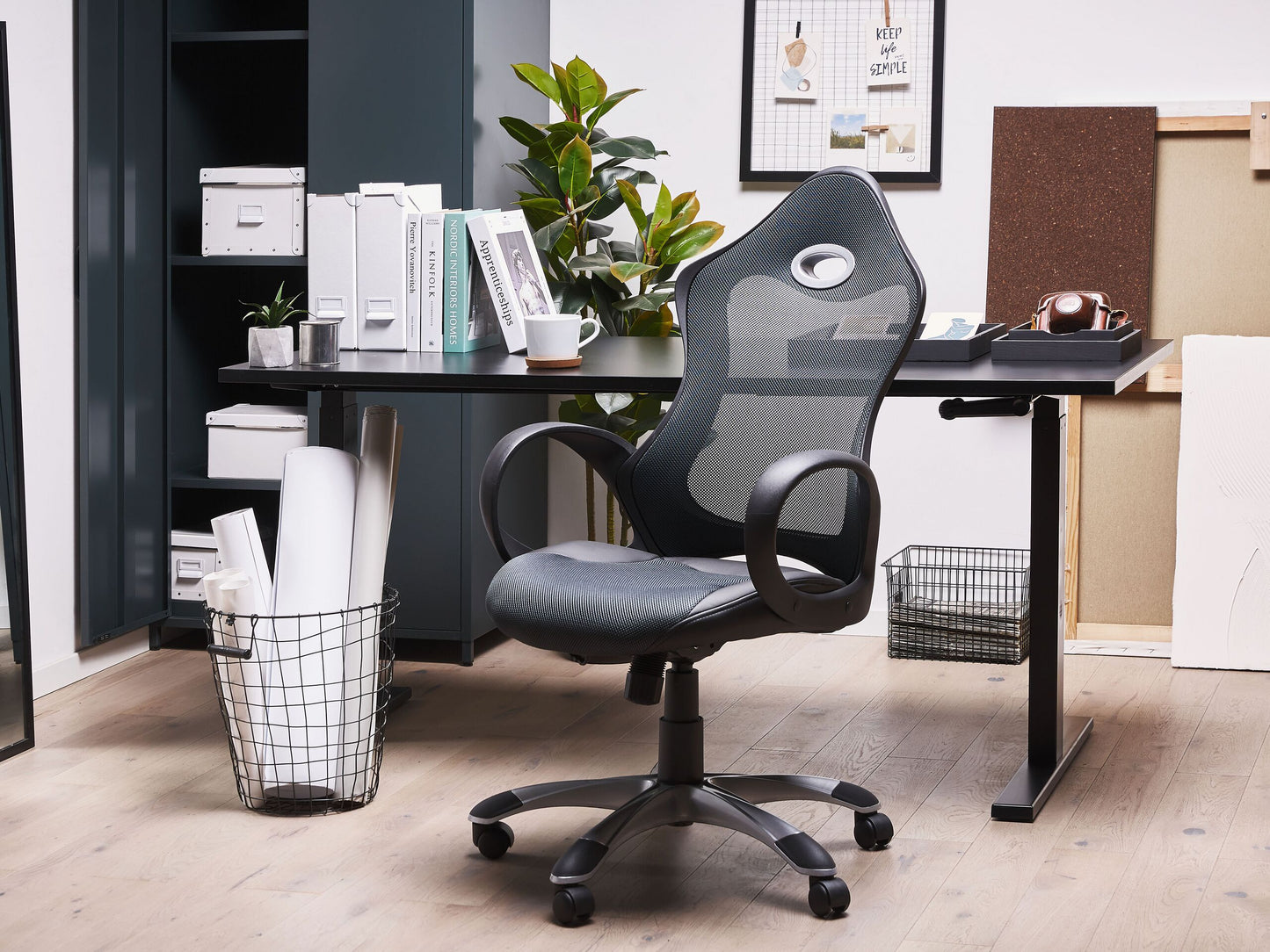 Bürostuhl drehbar iCHAIR Grau