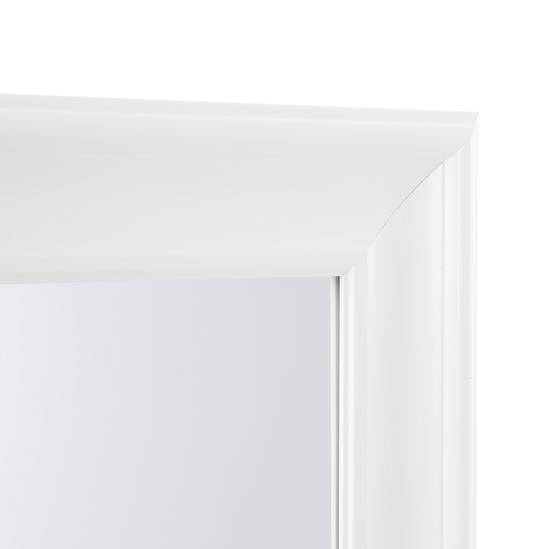 Wandspiegel LUNEL 60 cm 90 cm Weiss