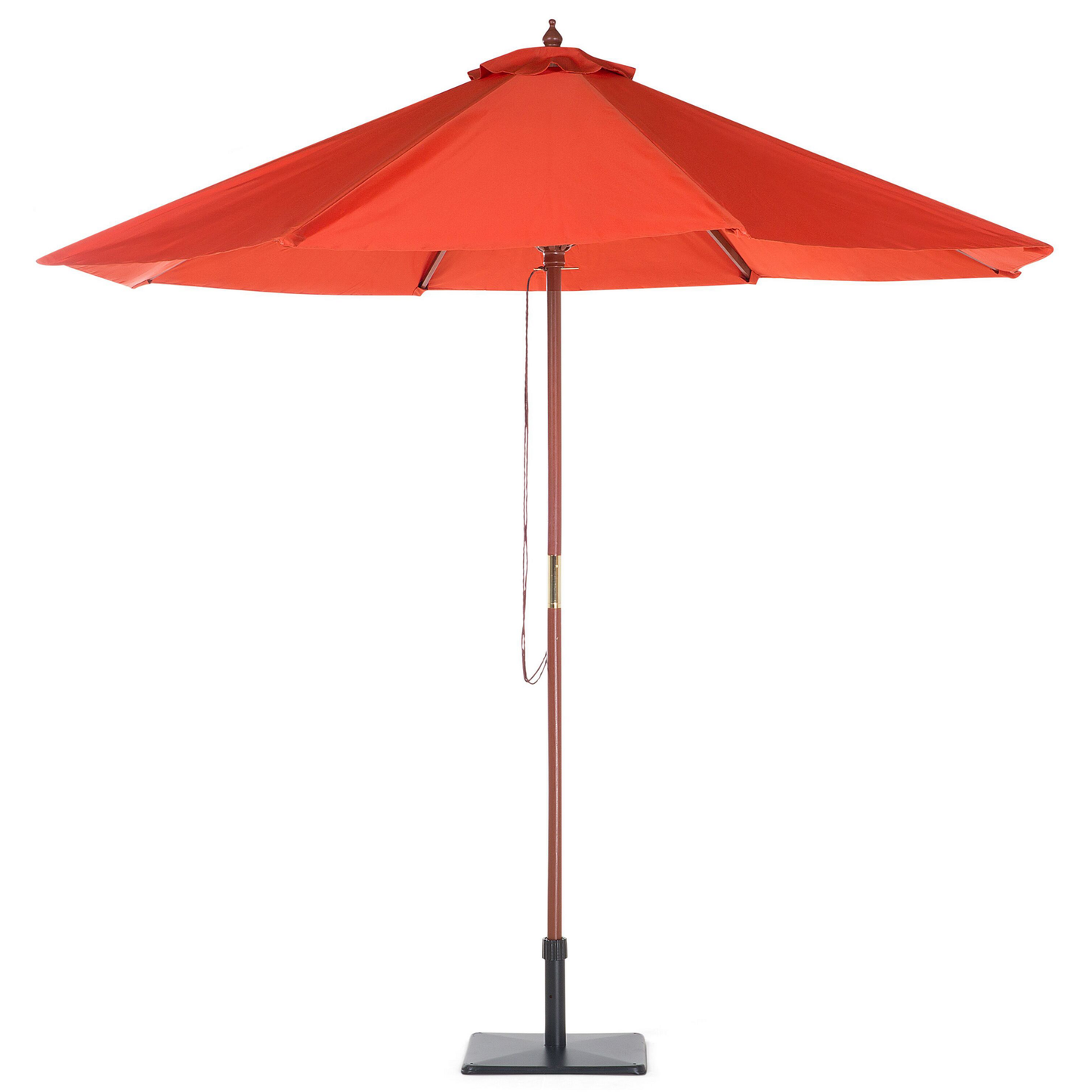 Marktschirm 270 cm TOSCANA Rot