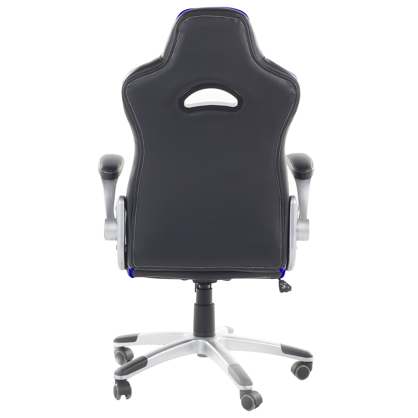 Chefsessel Kunstleder Blau MASTER