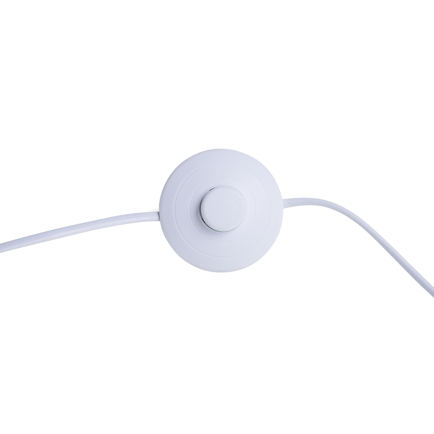 Stehlampe BENUE Metall Weiss