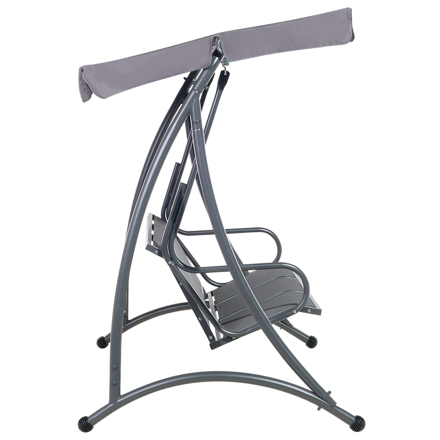 Hollywoodschaukel BOGART Metall Grau