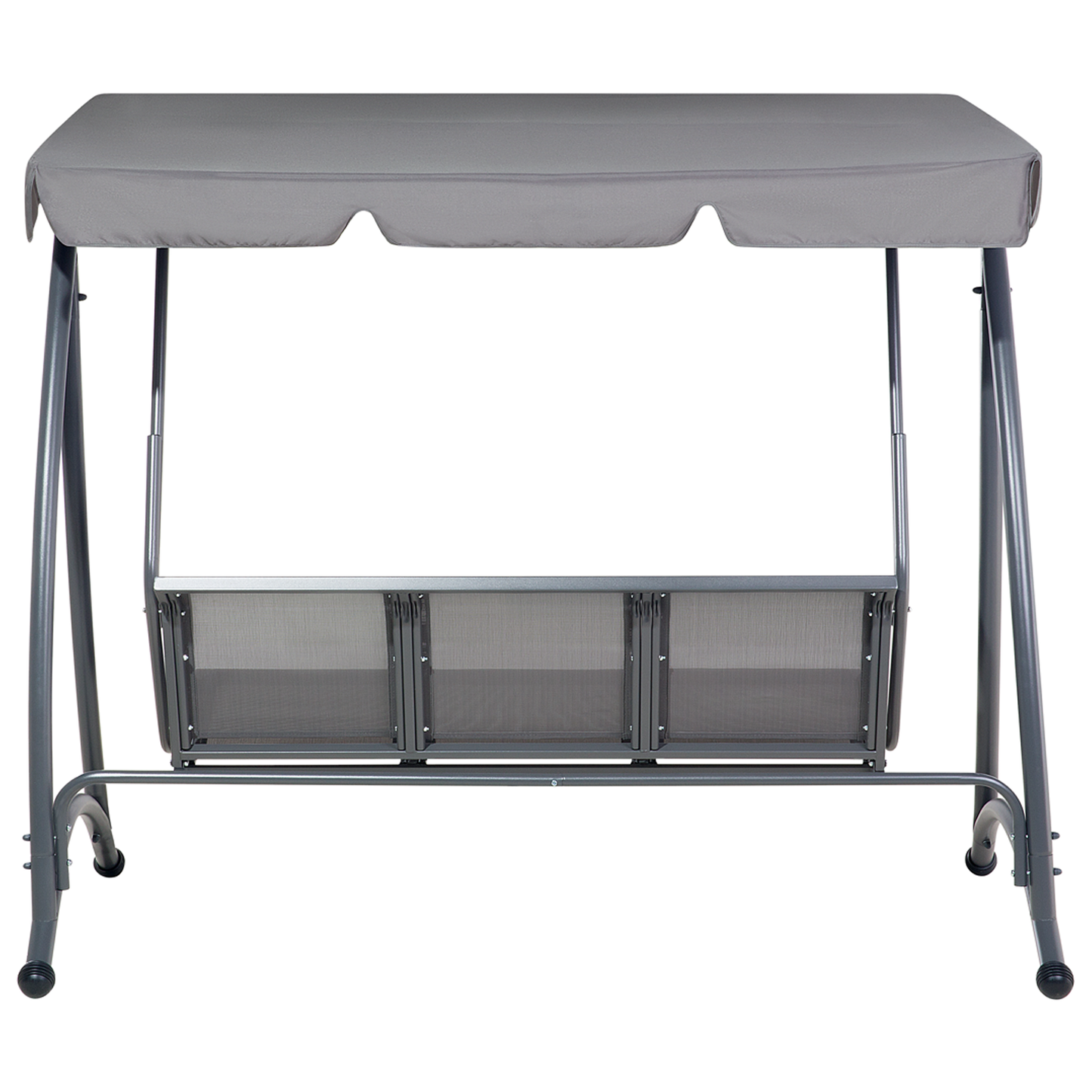 Hollywoodschaukel BOGART Metall Grau