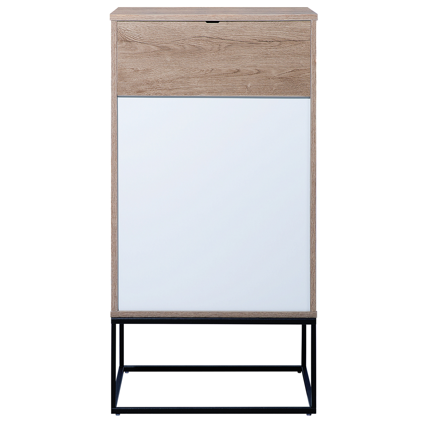 Kommode mit 4 Schubladen ACRA 106 cm Hellbraun