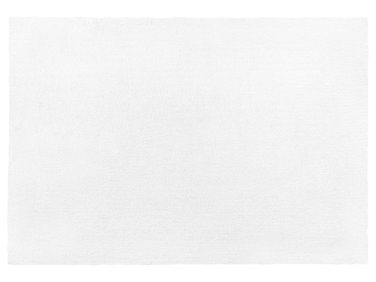 Teppich weiss 140 x 200 cm Shaggy DEMRE