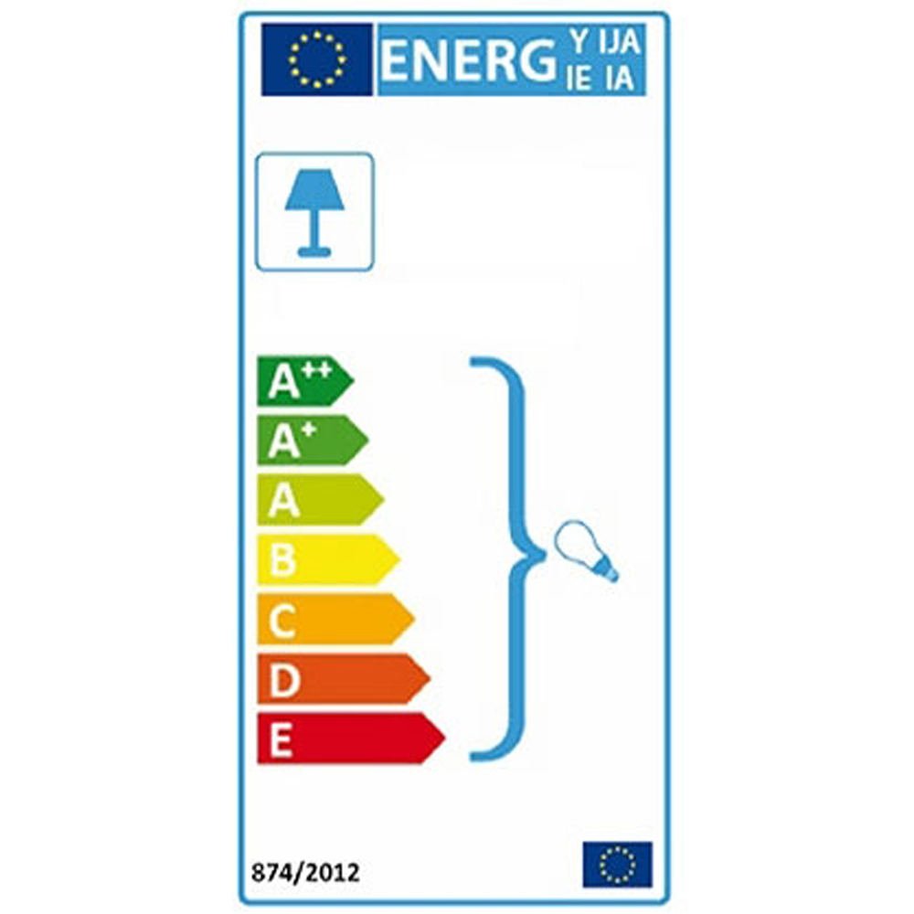 Hängelampe SEGRE L Blau