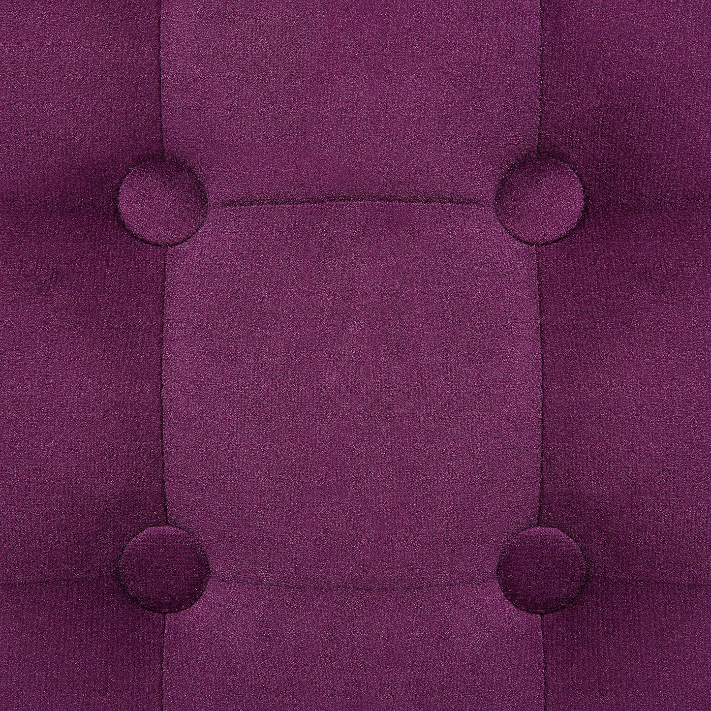 Pouf Samtstoff violett 36 x 36 cm WISCONSIN