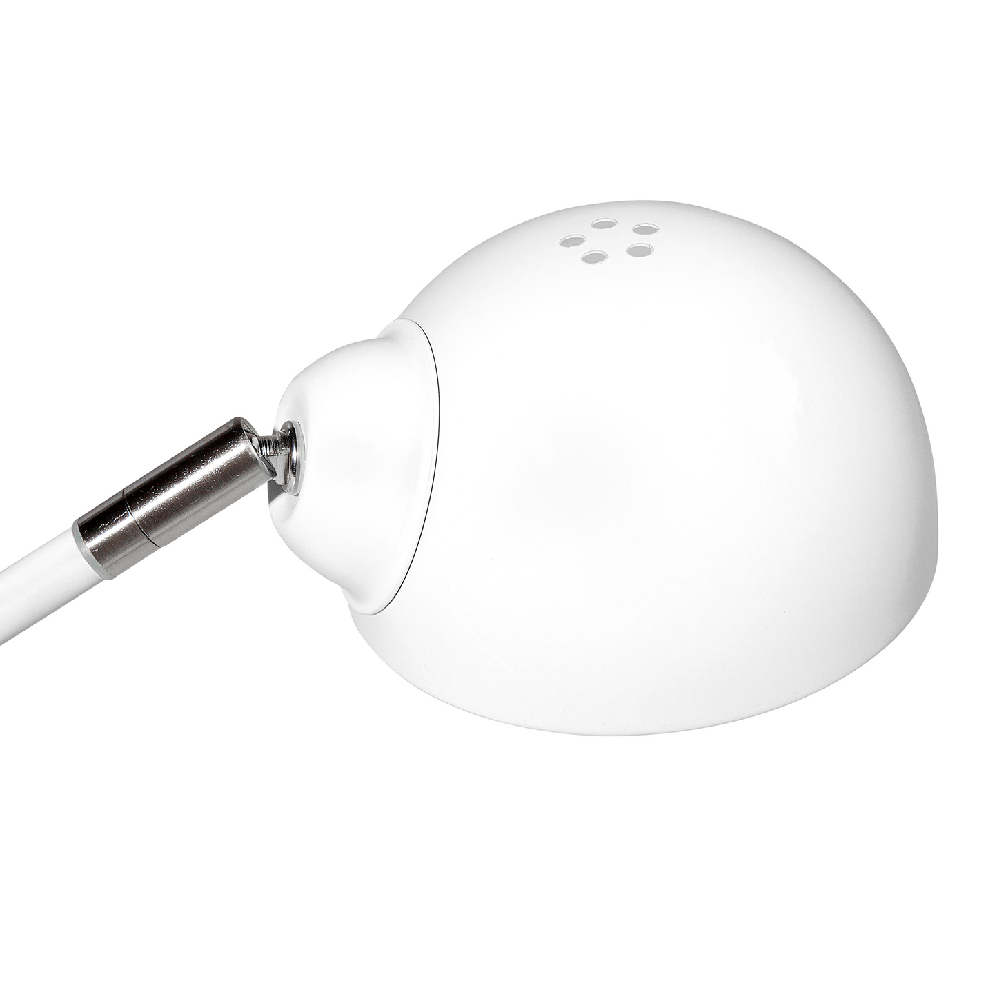Schreibtischlampe HELMAND verstellbar Metall Weiss