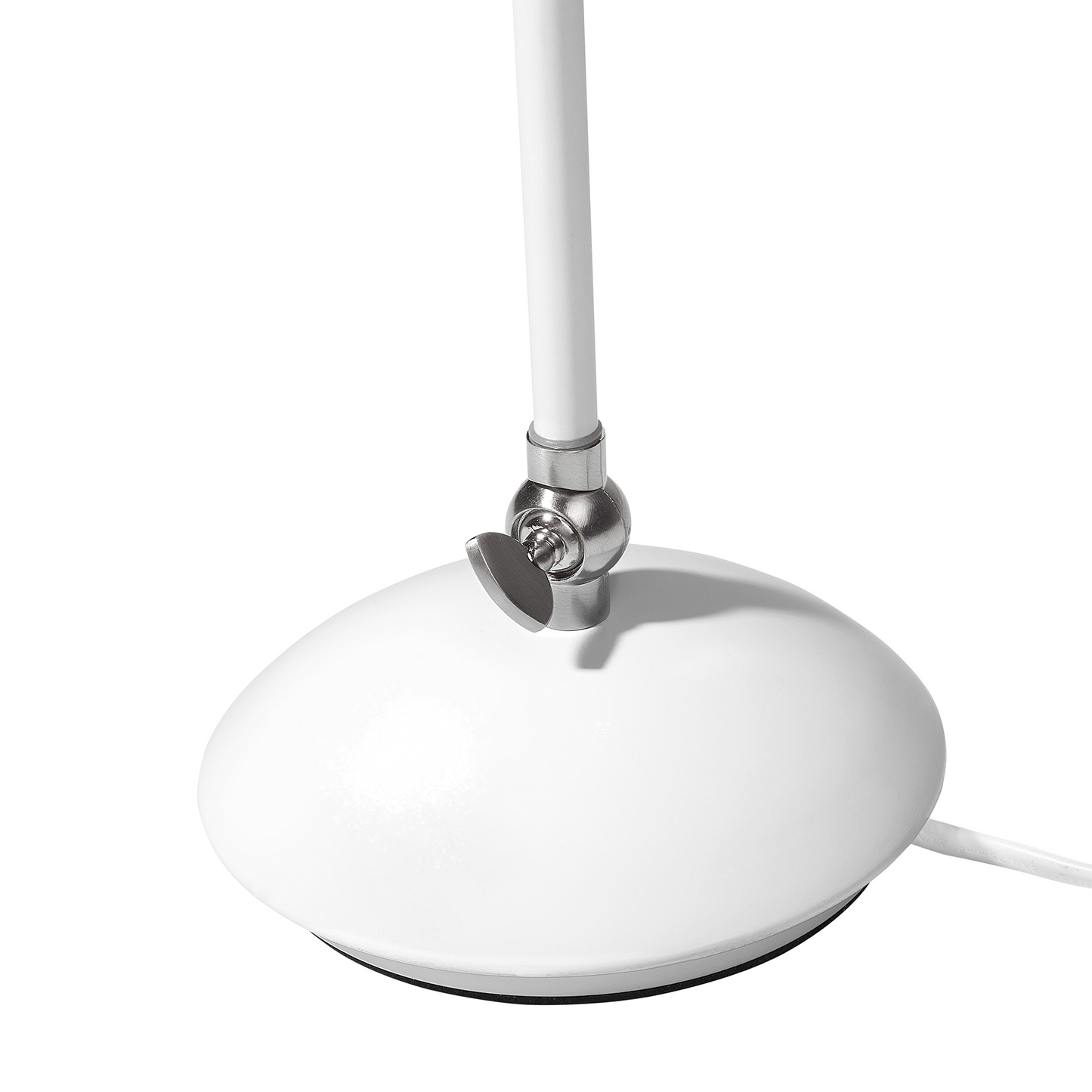 Schreibtischlampe HELMAND verstellbar Metall Weiss