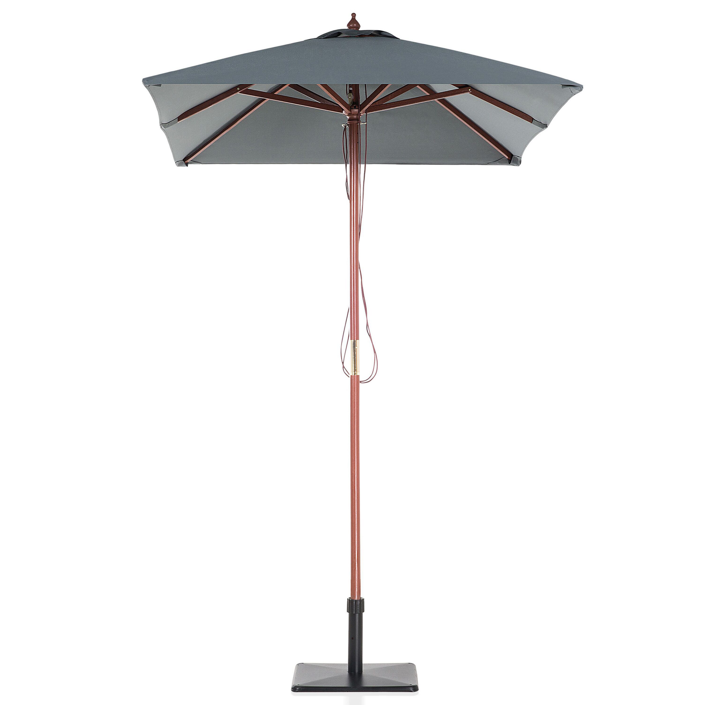 Marktschirm 195 cm FLAMENCO Dunkelgrau