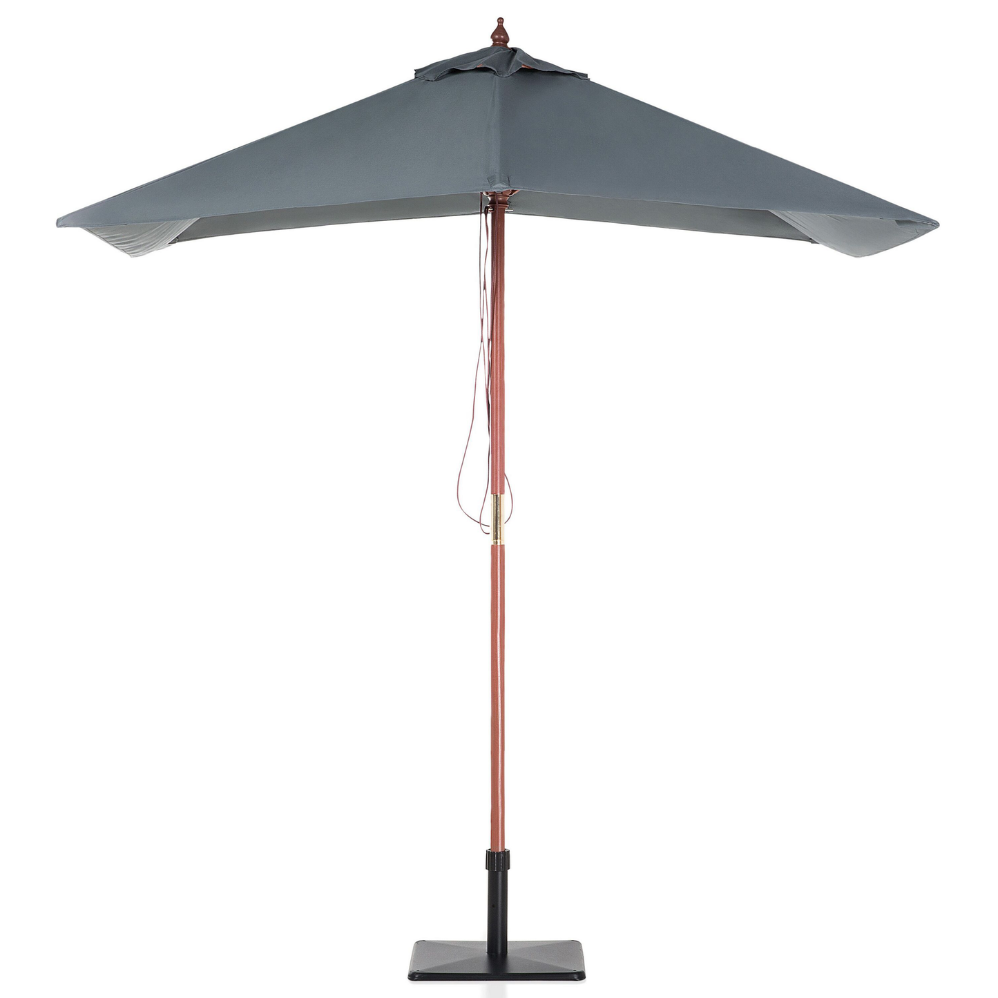 Marktschirm 195 cm FLAMENCO Dunkelgrau