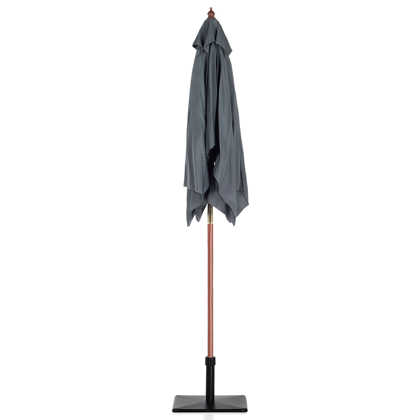 Marktschirm 195 cm FLAMENCO Dunkelgrau