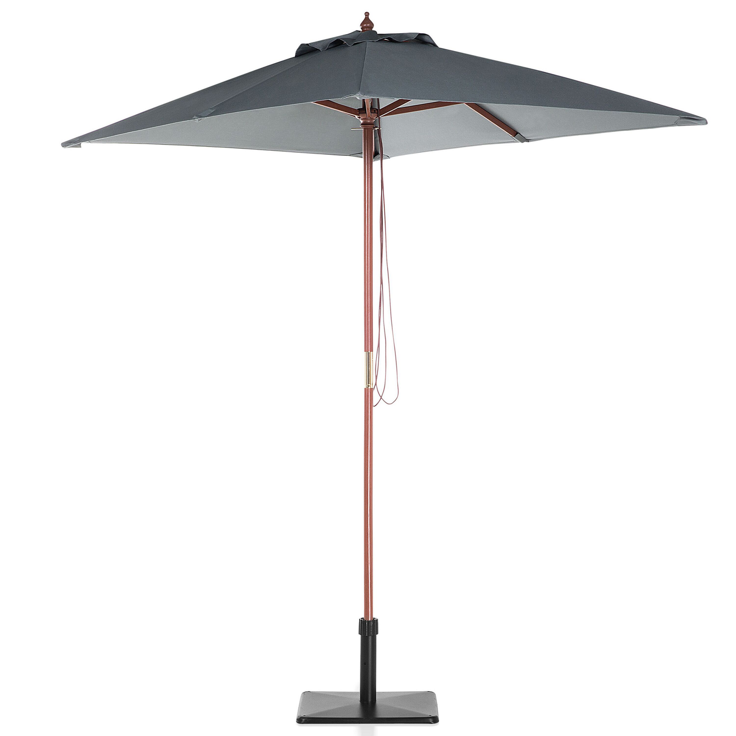 Marktschirm 195 cm FLAMENCO Dunkelgrau