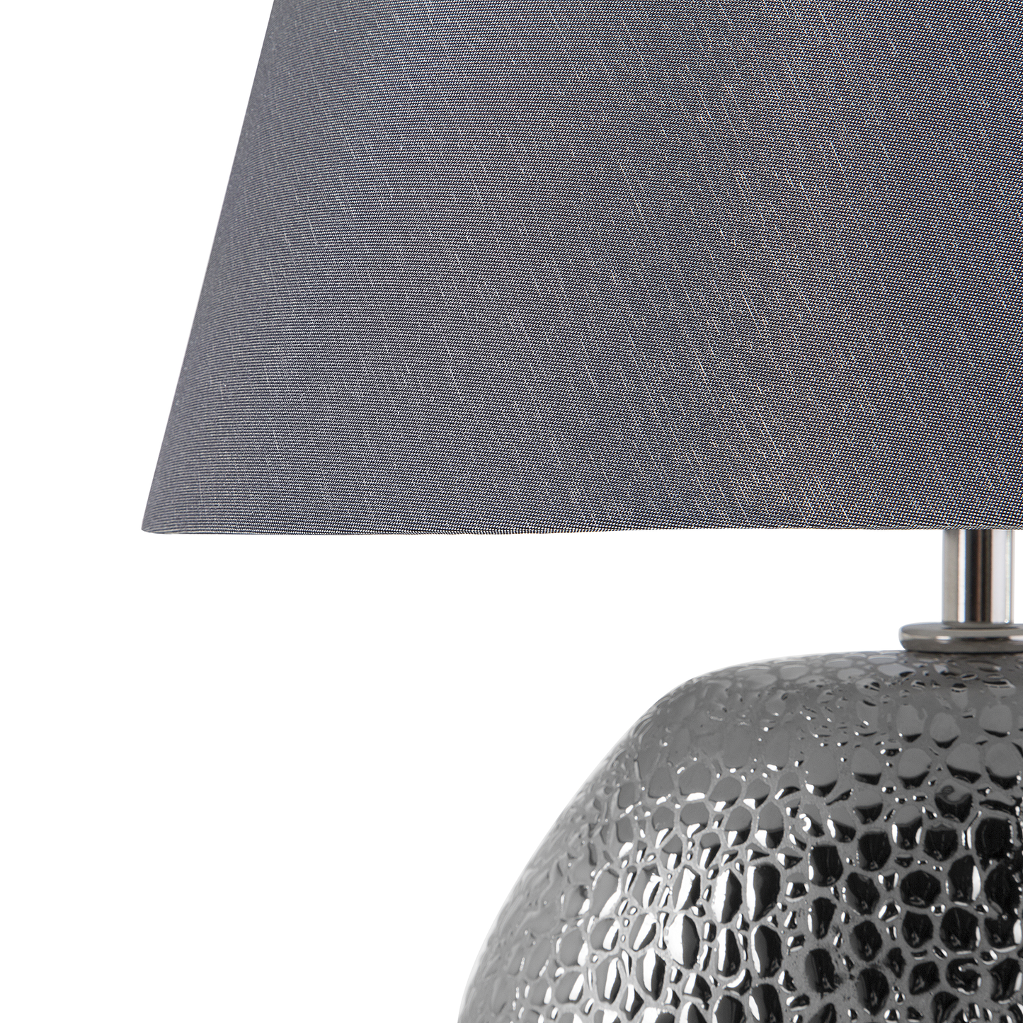 Tischleuchte ARGUN Keramik Grau