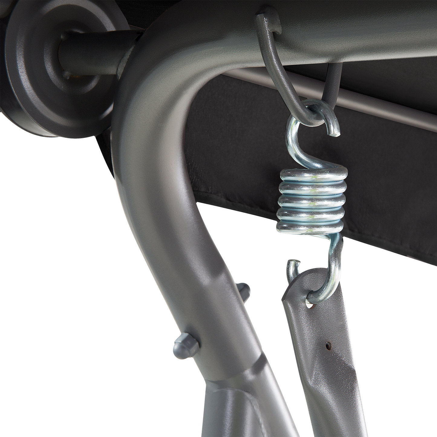 Hollywoodschaukel BOGART Metall Schwarz