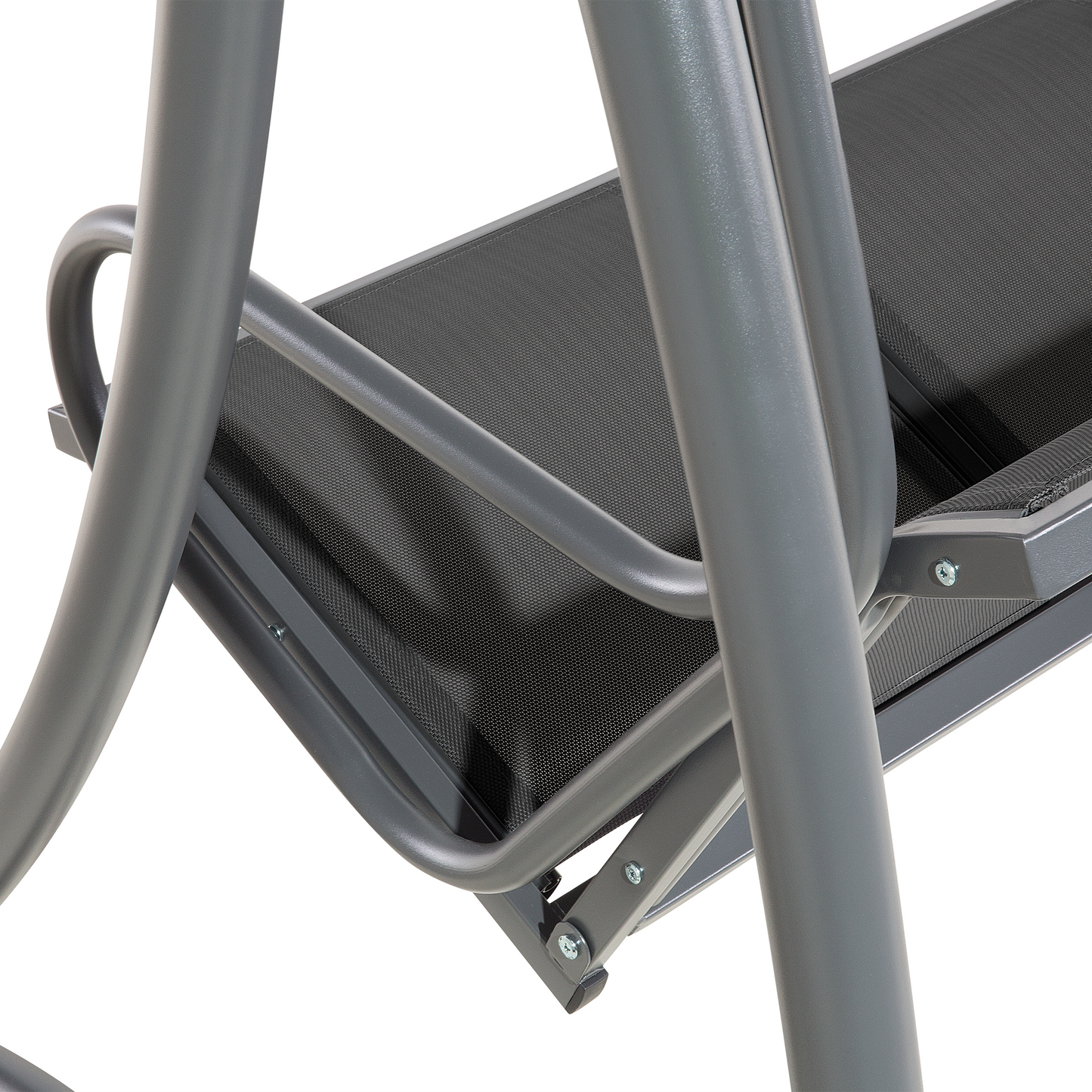 Hollywoodschaukel BOGART Metall Schwarz