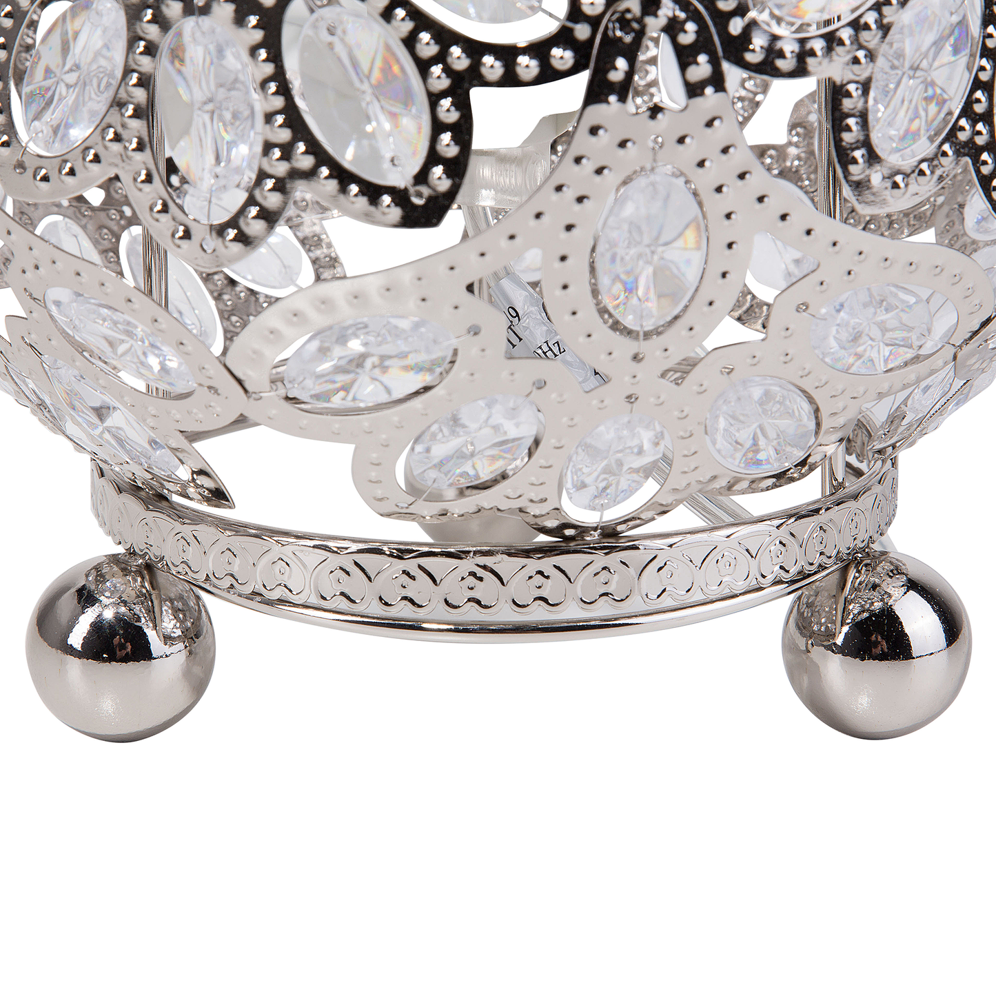 Stehlampe Nickel 62 cm Laternenform VOLTA