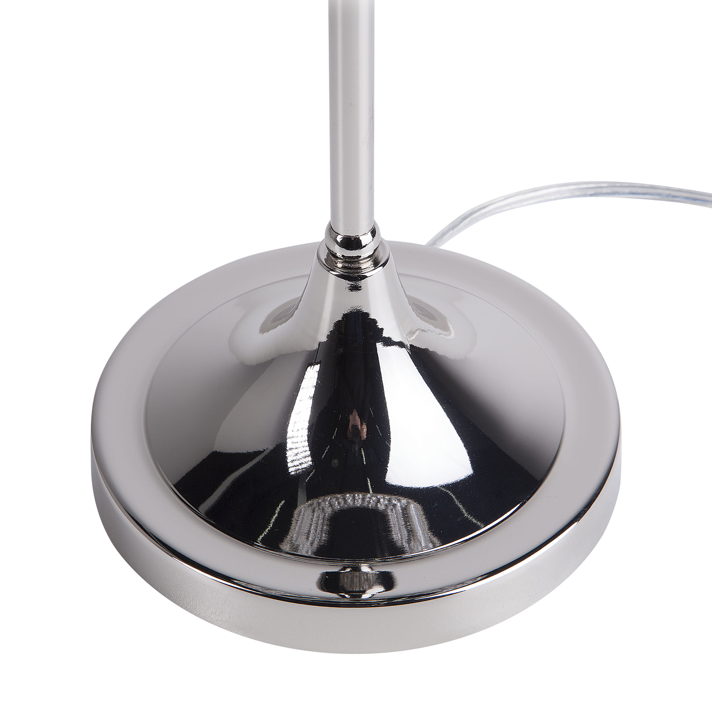 Tischlampe Nickel 58 cm Trommelform SAJO L