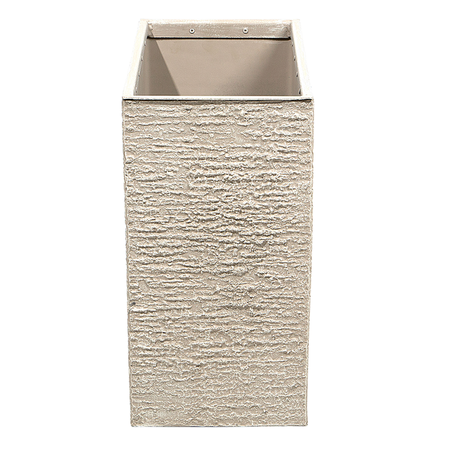 Blumenkübel EDESSA Stein 60 cm Hellbeige