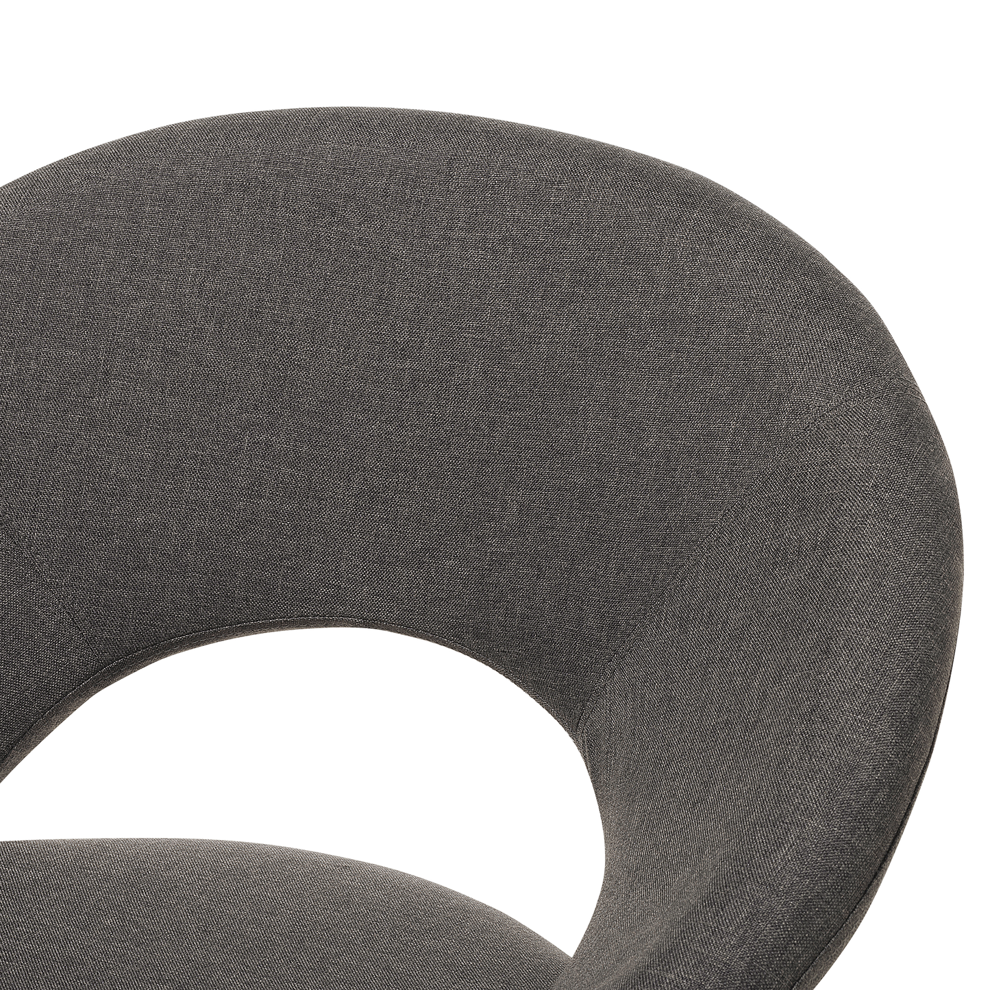 Esszimmerstuhl 2er Set Stoff Taupe ROSLYN