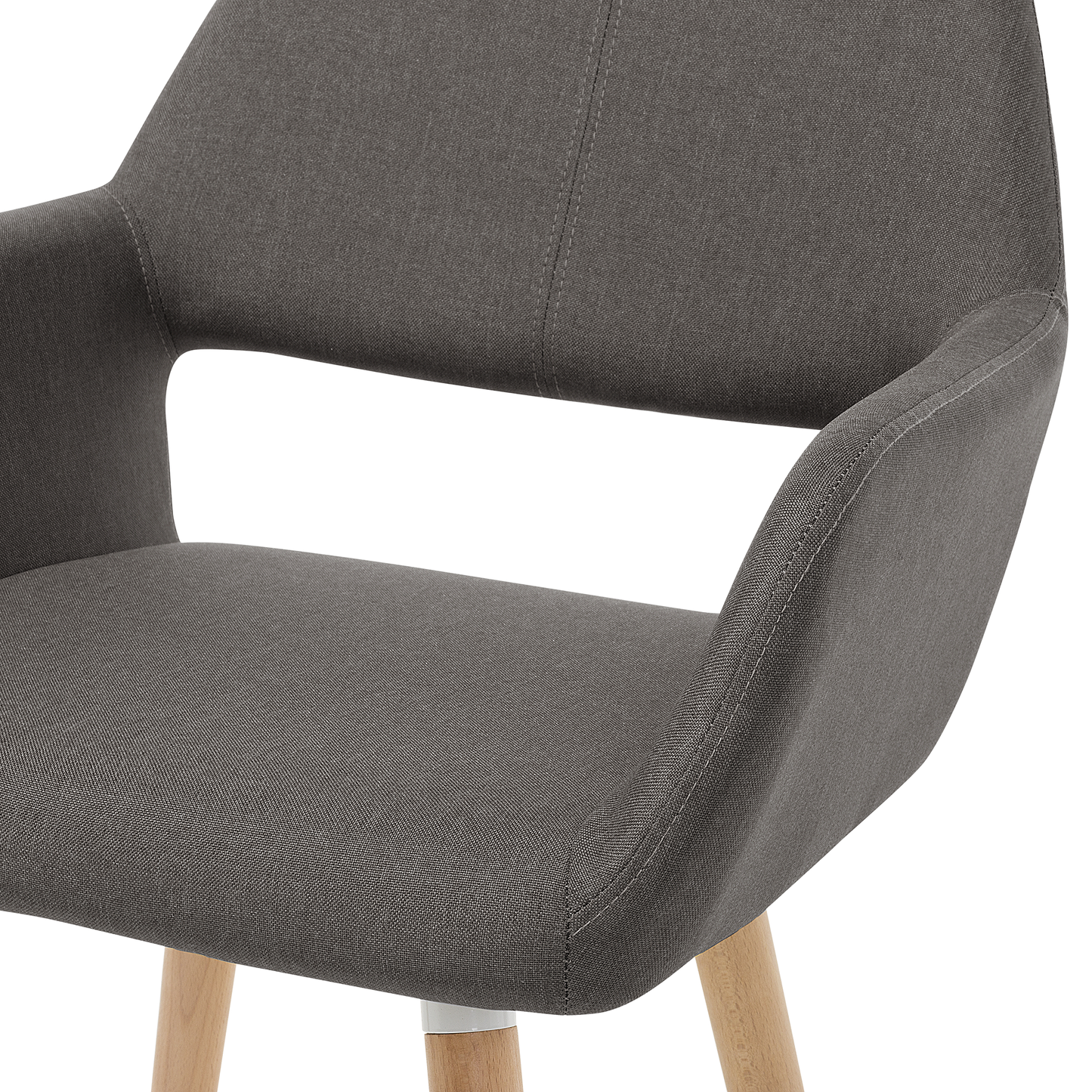 Esszimmerstuhl 2er Set CHICAGO Taupe