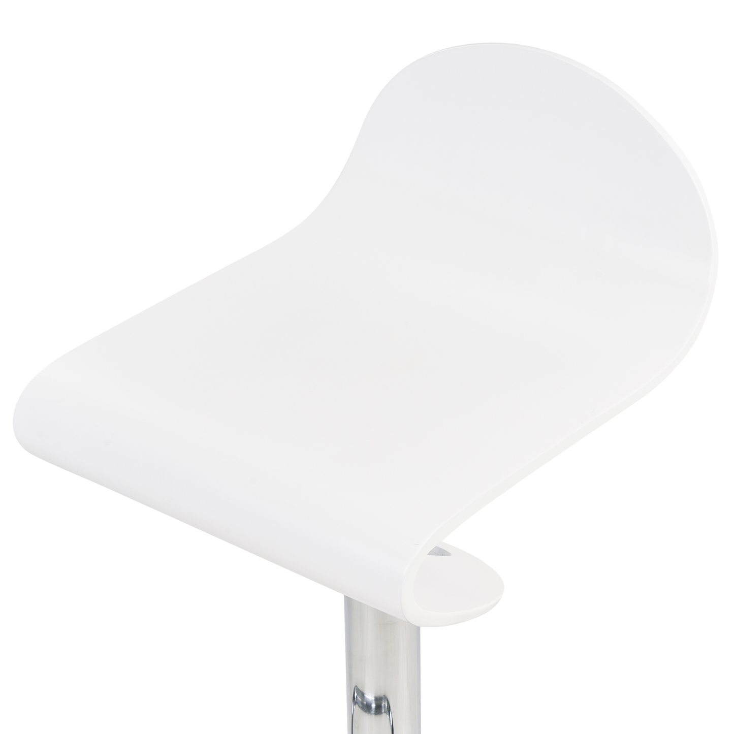 Barhocker weiss höhenverstellbar 2er Set LIVERPOOL