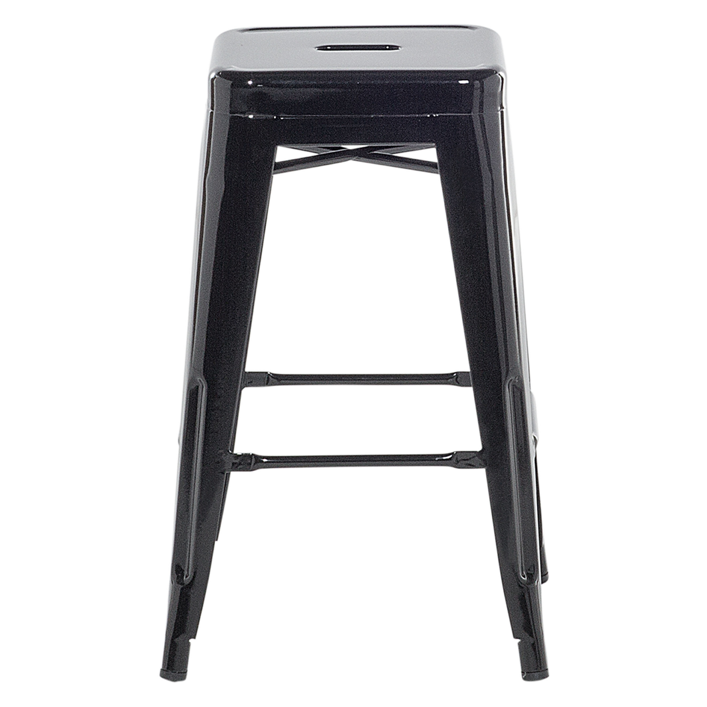 Set mit 2 Barhockern CABRILLO Metall Schwarz