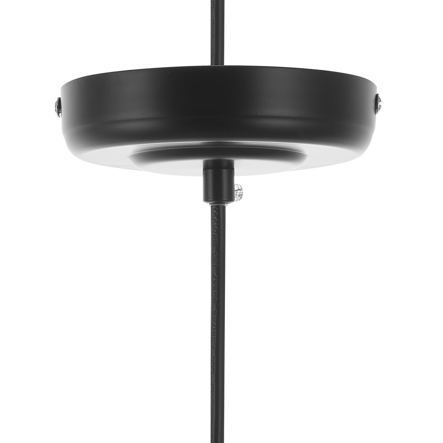 Hängelampe schwarz Glockenform DRIVA