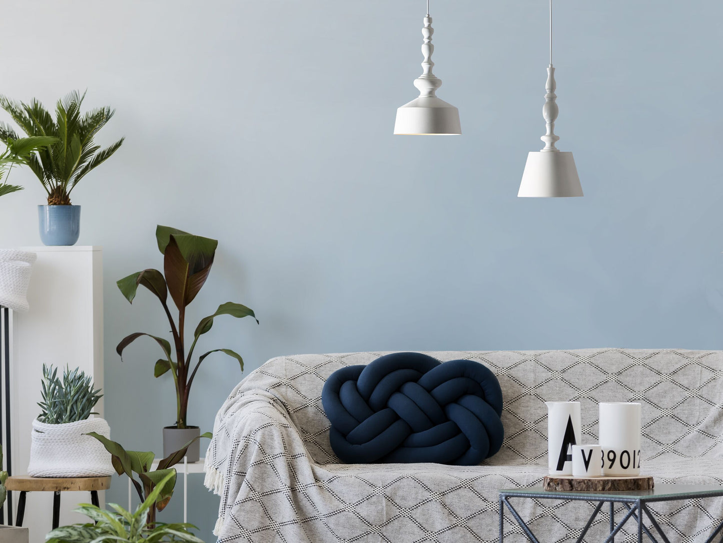 Hängelampe DRIVA Metall Weiss