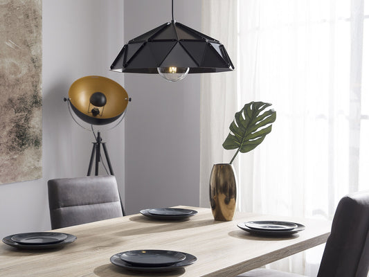 Hängelampe SENIA Metall Schwarz