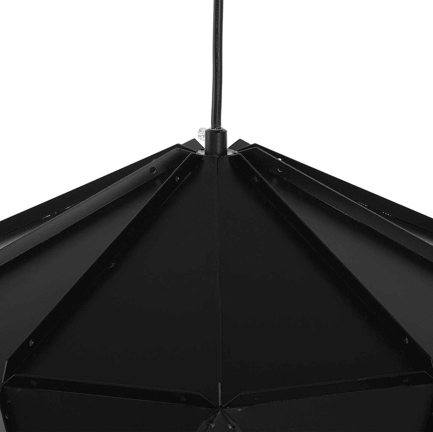 Hängelampe SENIA Metall Schwarz