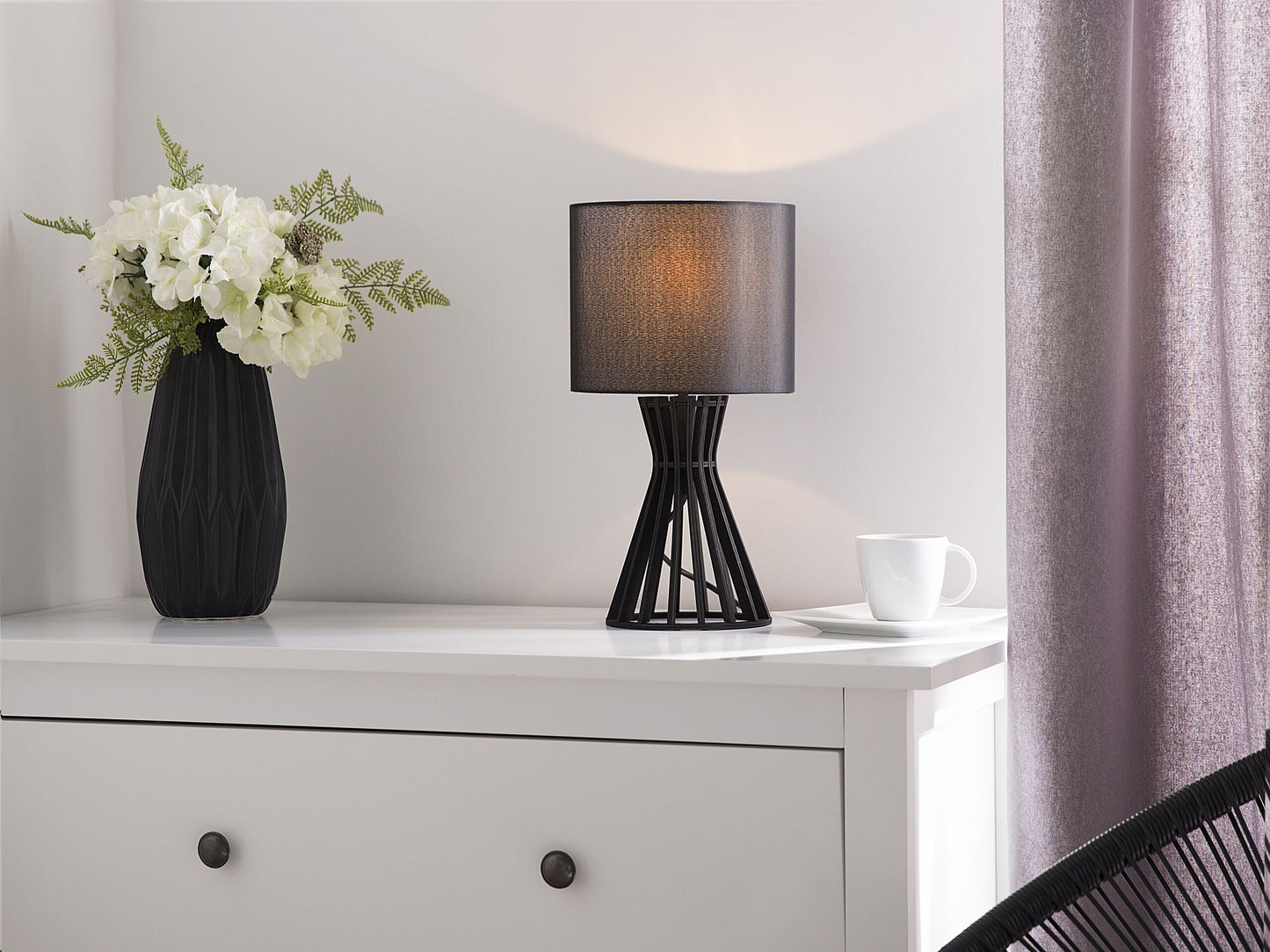 Tischleuchte CARRION Schwarz