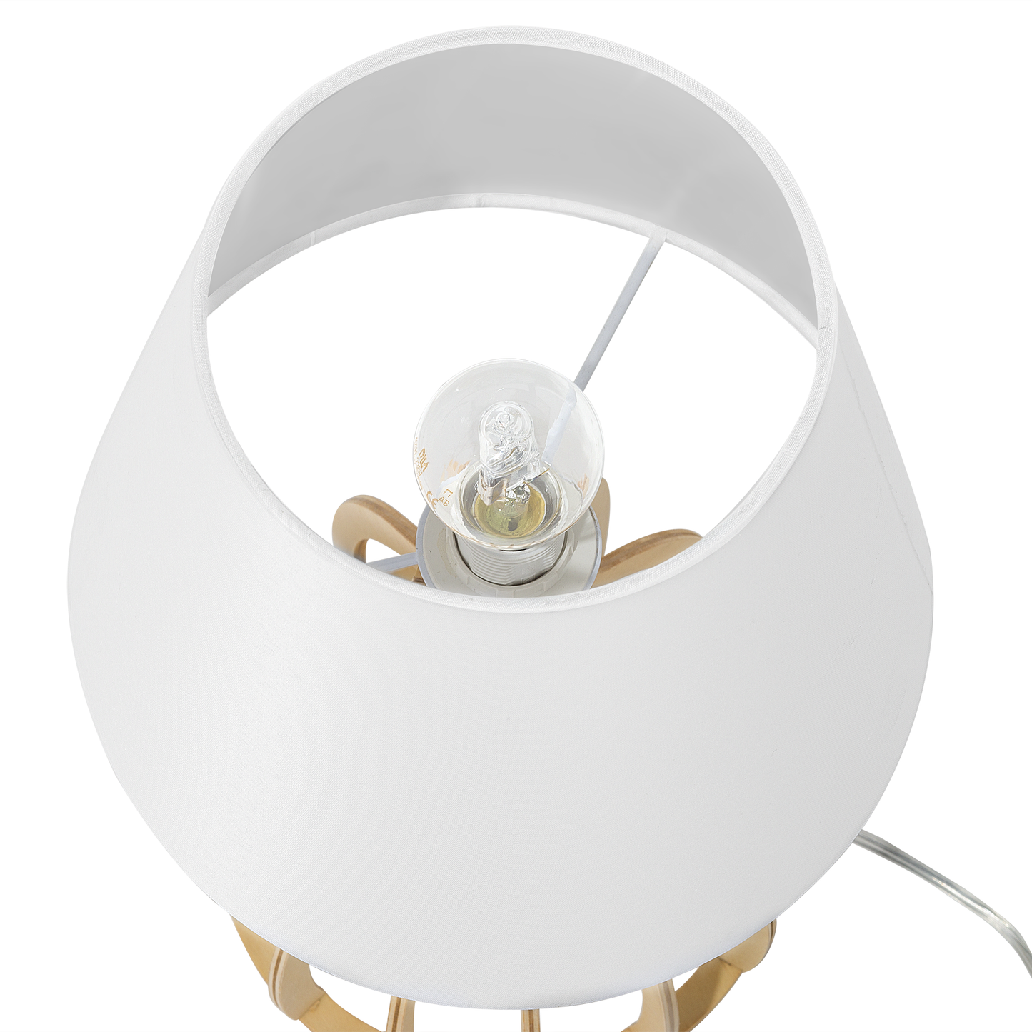 Tischleuchte AGUEDA Hellbraun