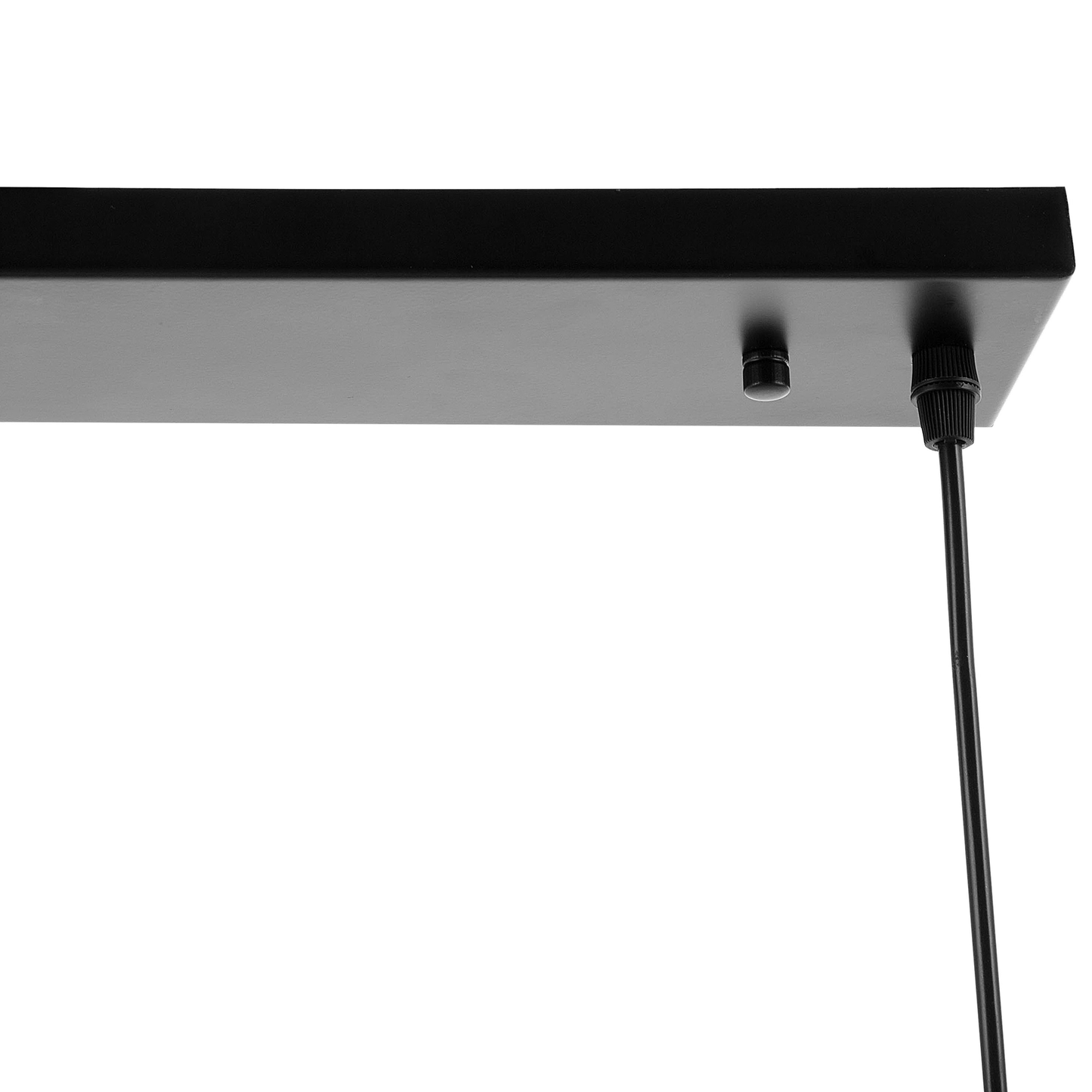 Hängelampe BAYAS Metall Schwarz