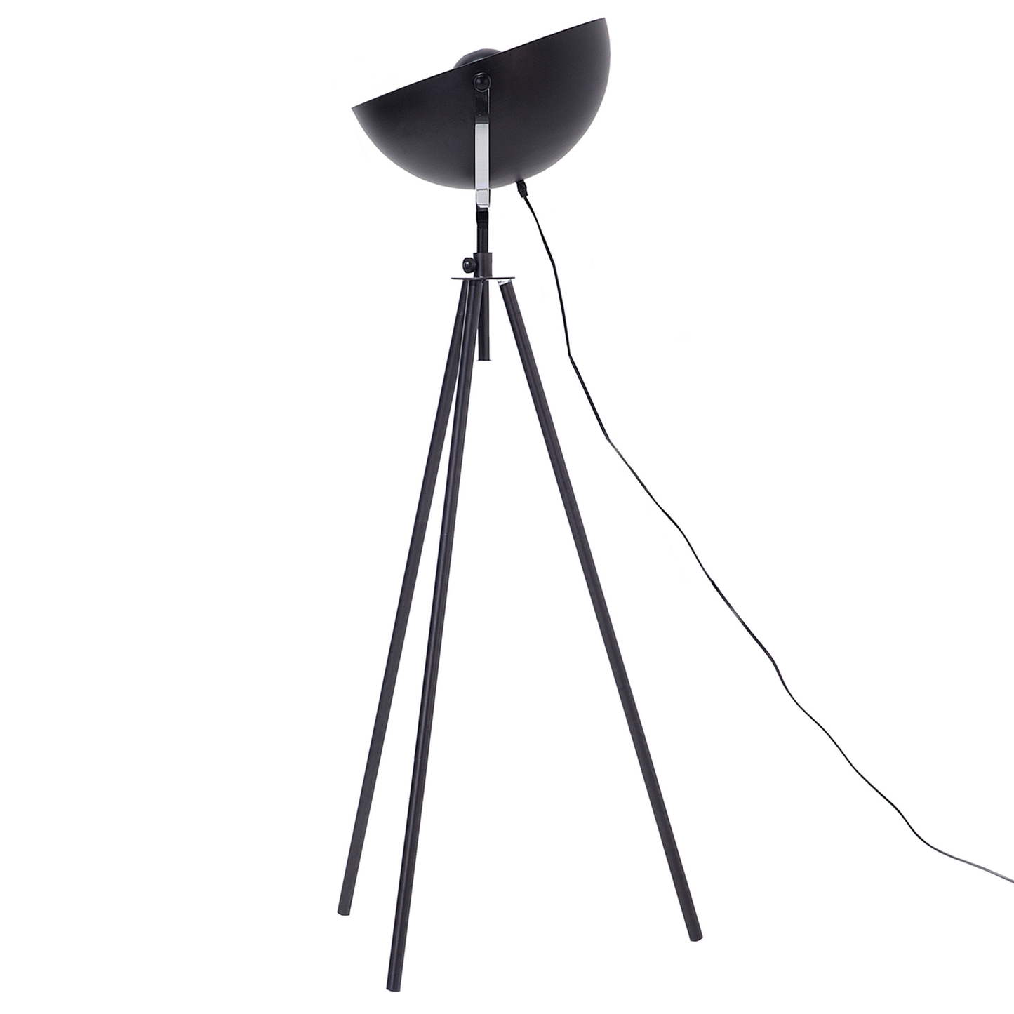 Stehlampe THAMES Metall Schwarz