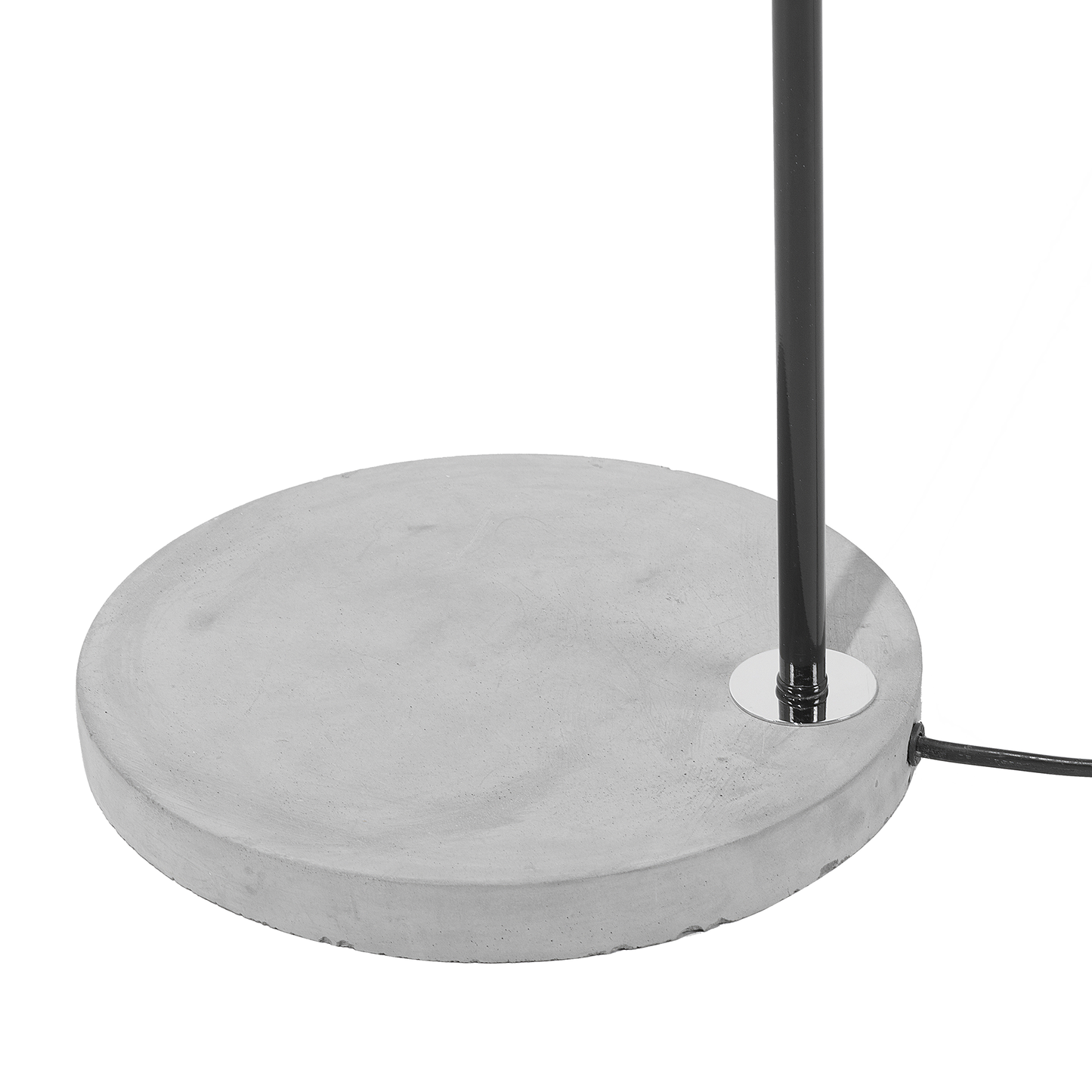 Stehlampe schwarz 165 cm Glockenform CHANZA