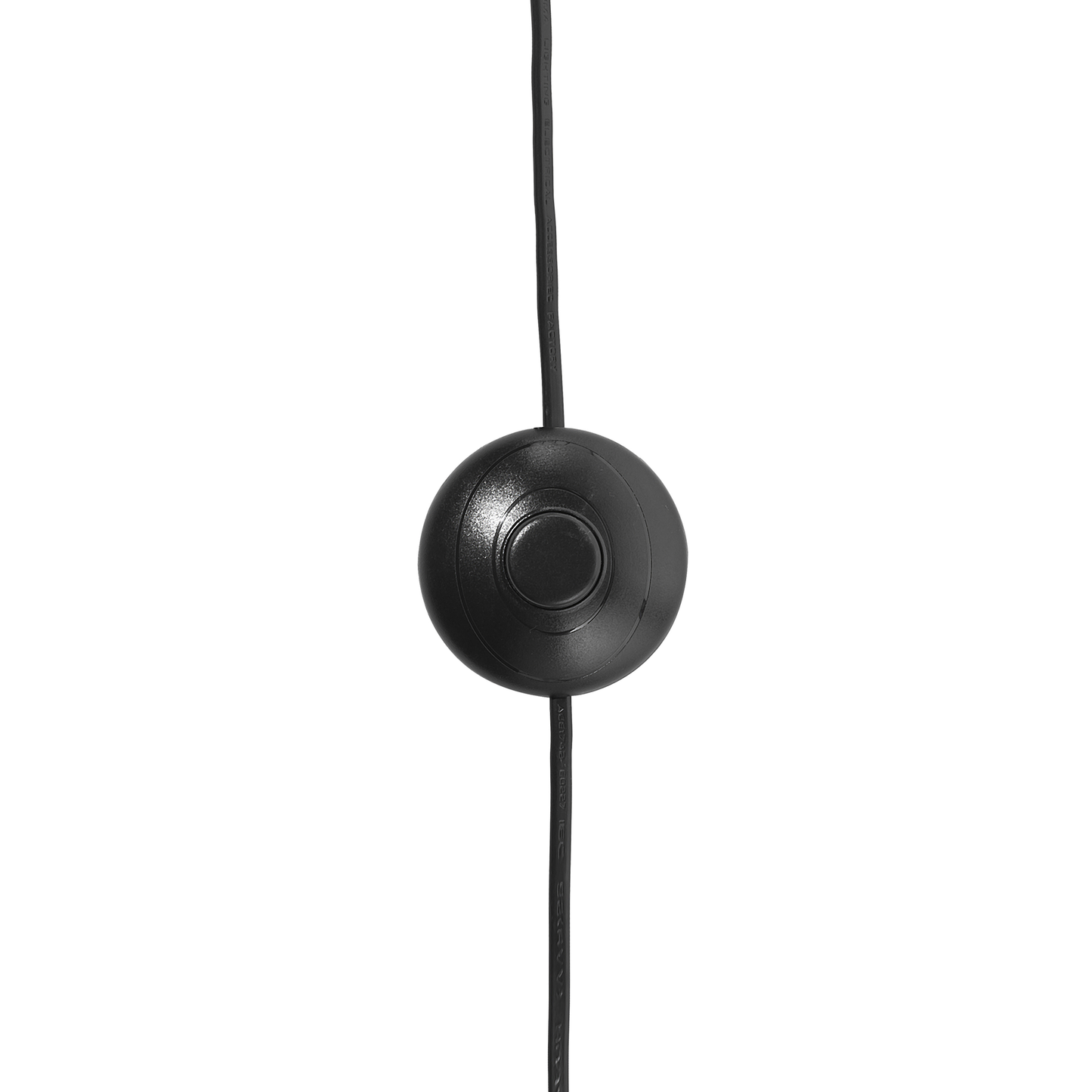 Stehlampe schwarz 165 cm Glockenform CHANZA