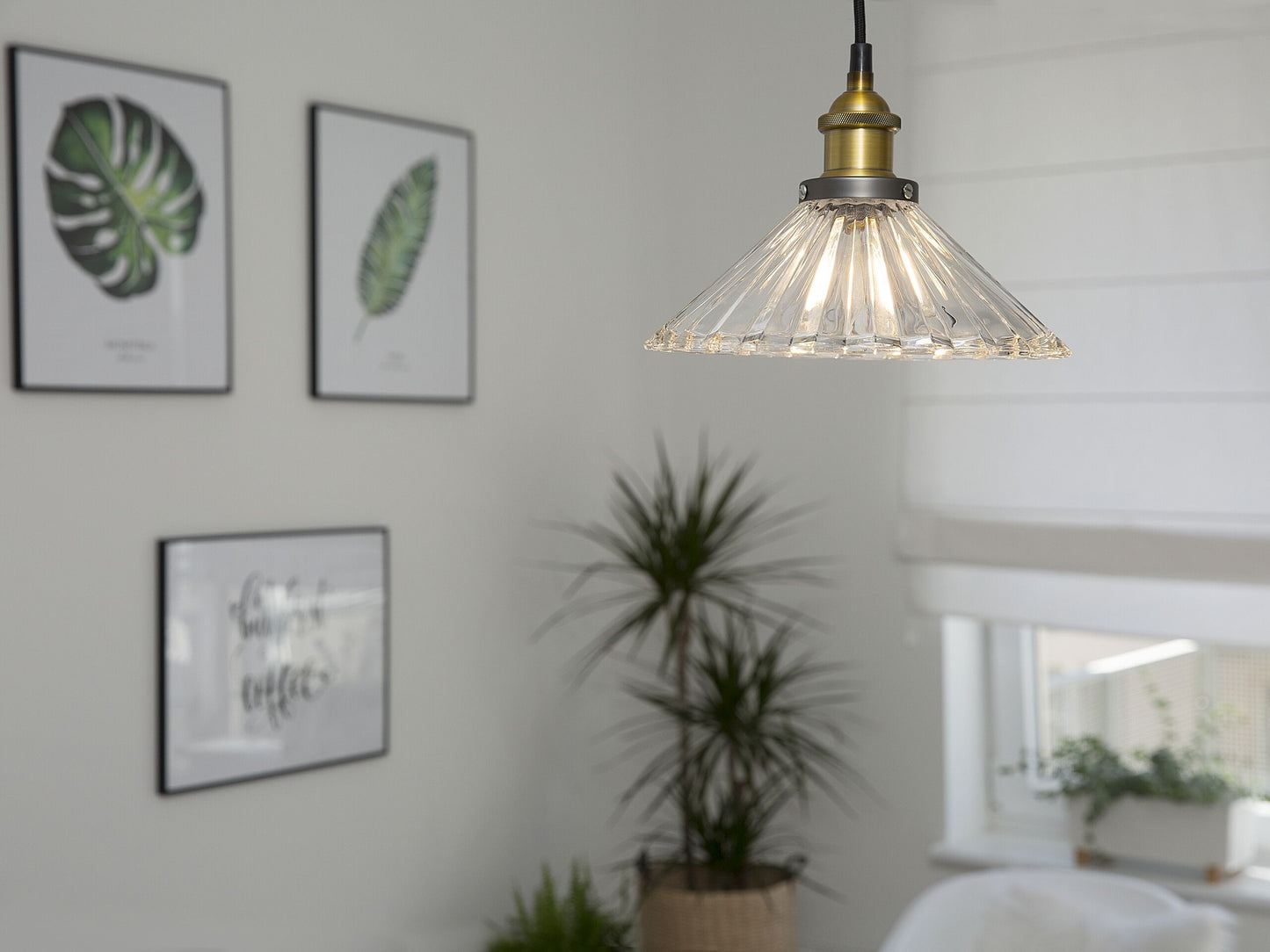 Hängelampe COLORADO Glas Transparent