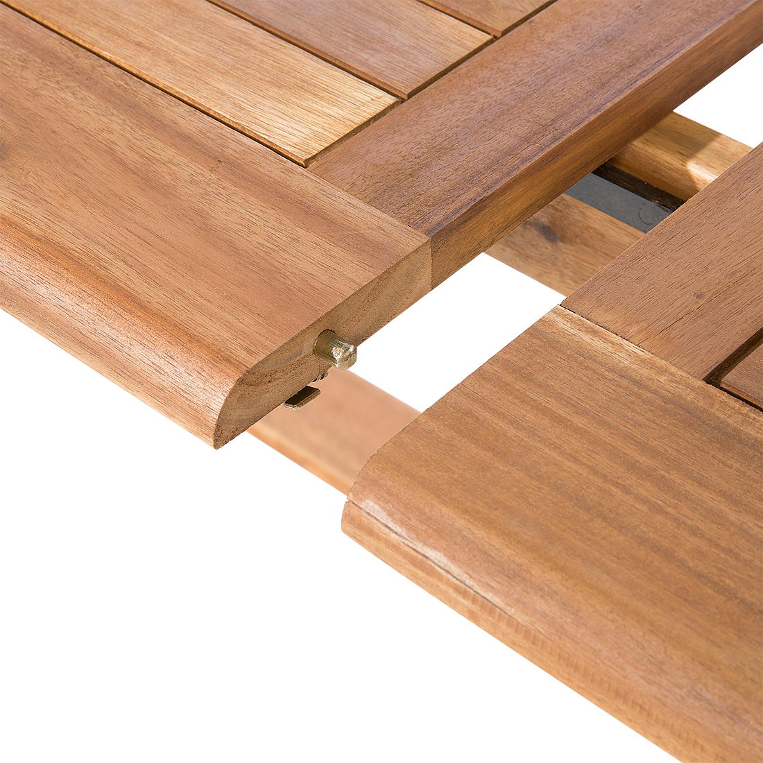 Gartenmöbel Set 8-Sitzer MAUI mit Schirm Akazienholz Taupe