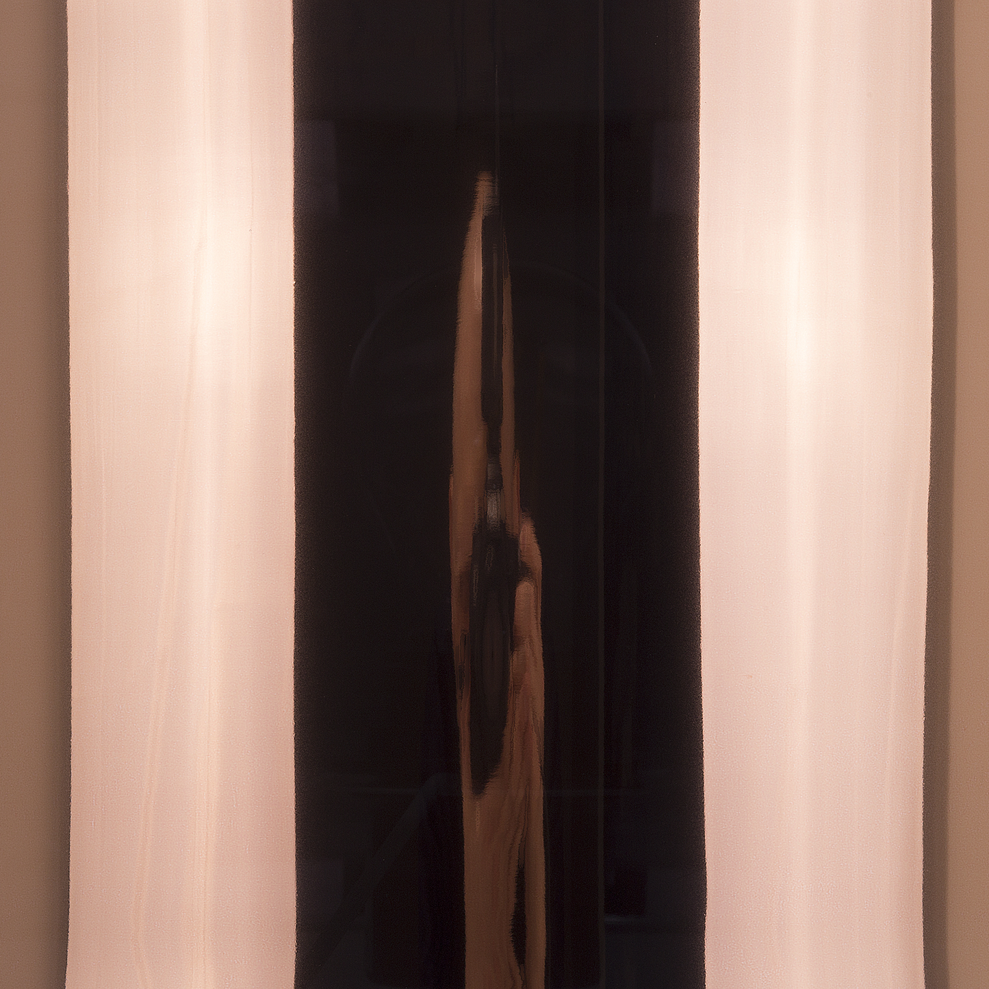 Tischlampe kupfer 55 cm Trommelform STILETTO