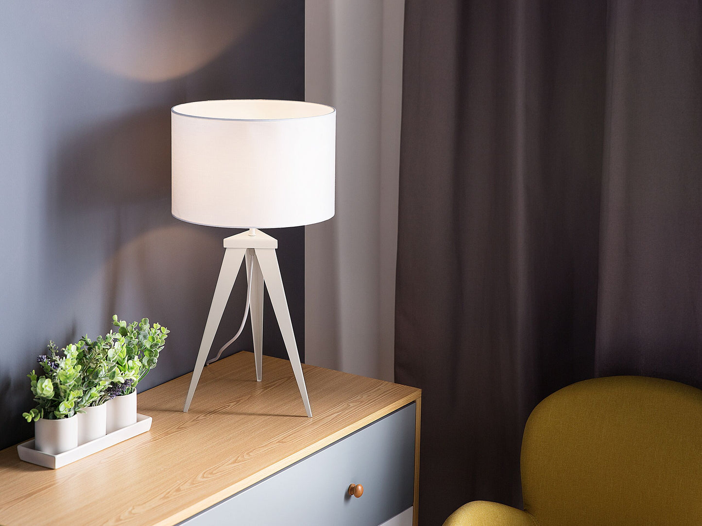 Tischleuchte STILETTO Metall Weiss