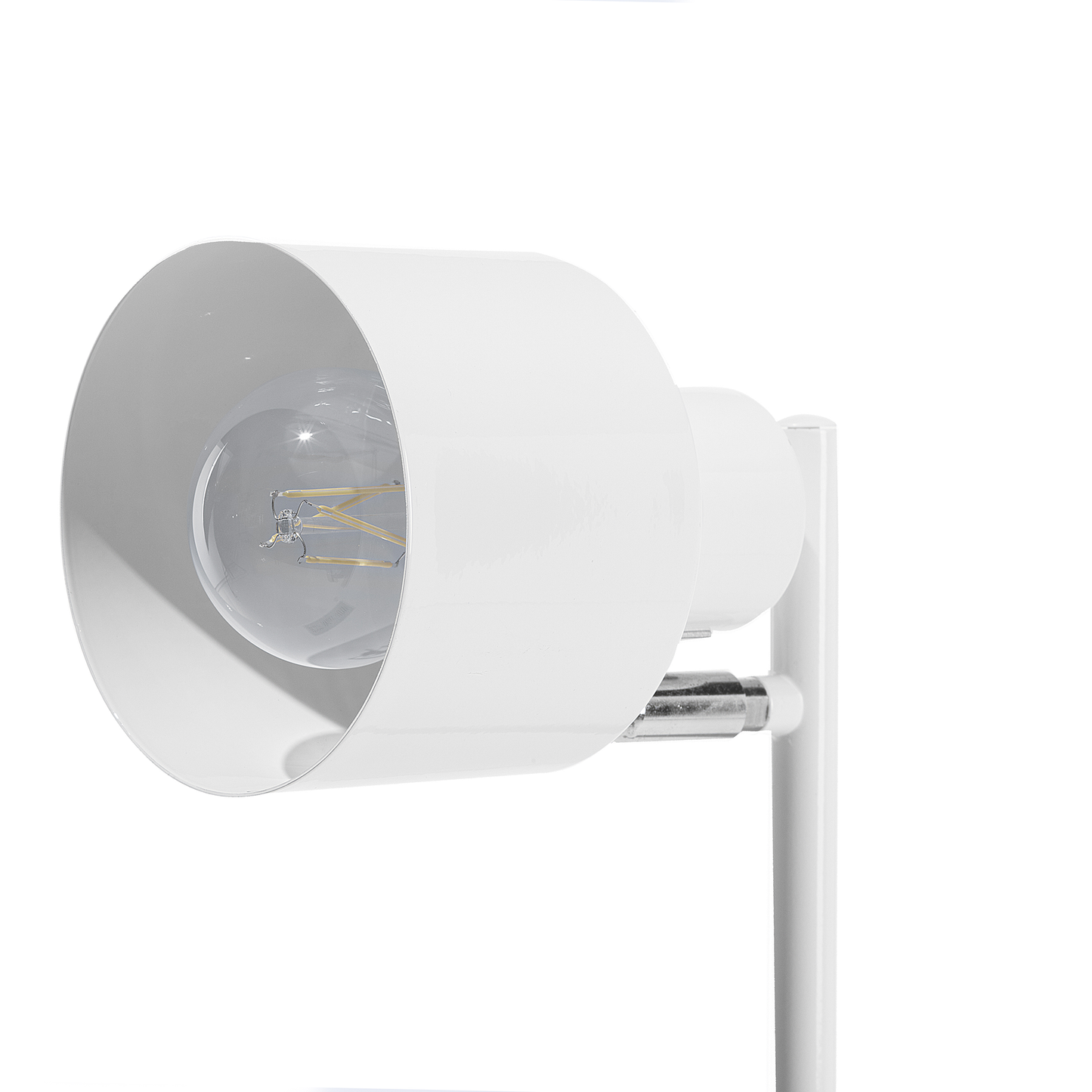 Stehlampe weiss 149 cm rund CORBONES