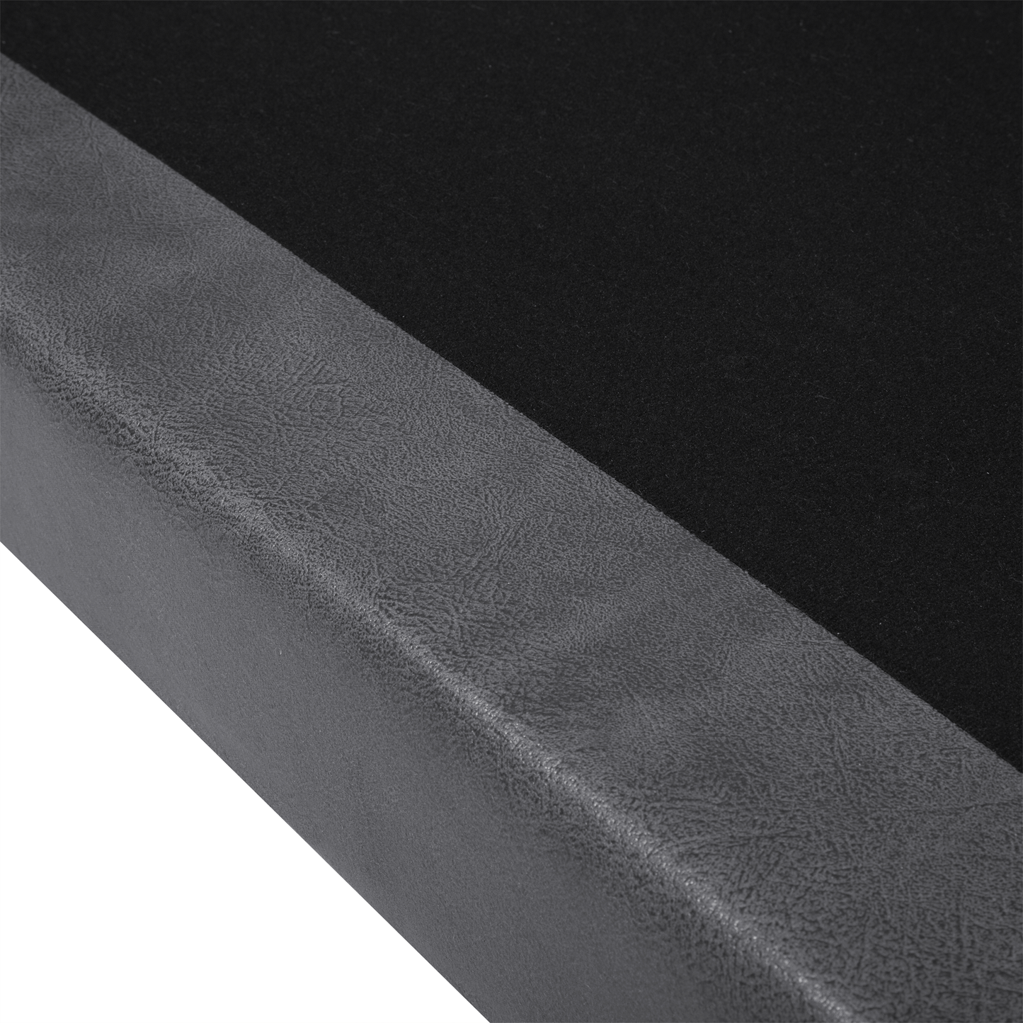 2-Sitzer Sofa Kunstleder grau LOKKA