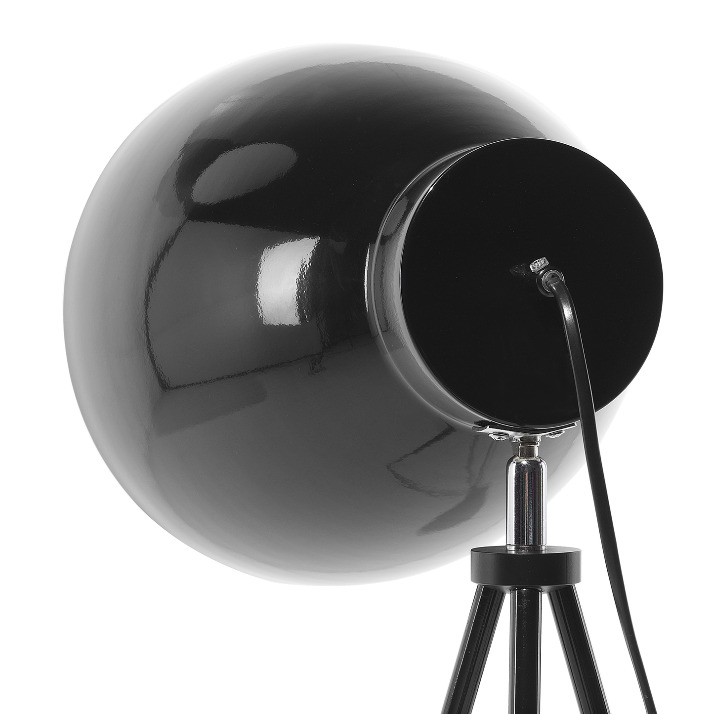 Stehlampe TAMEGA Metall Schwarz