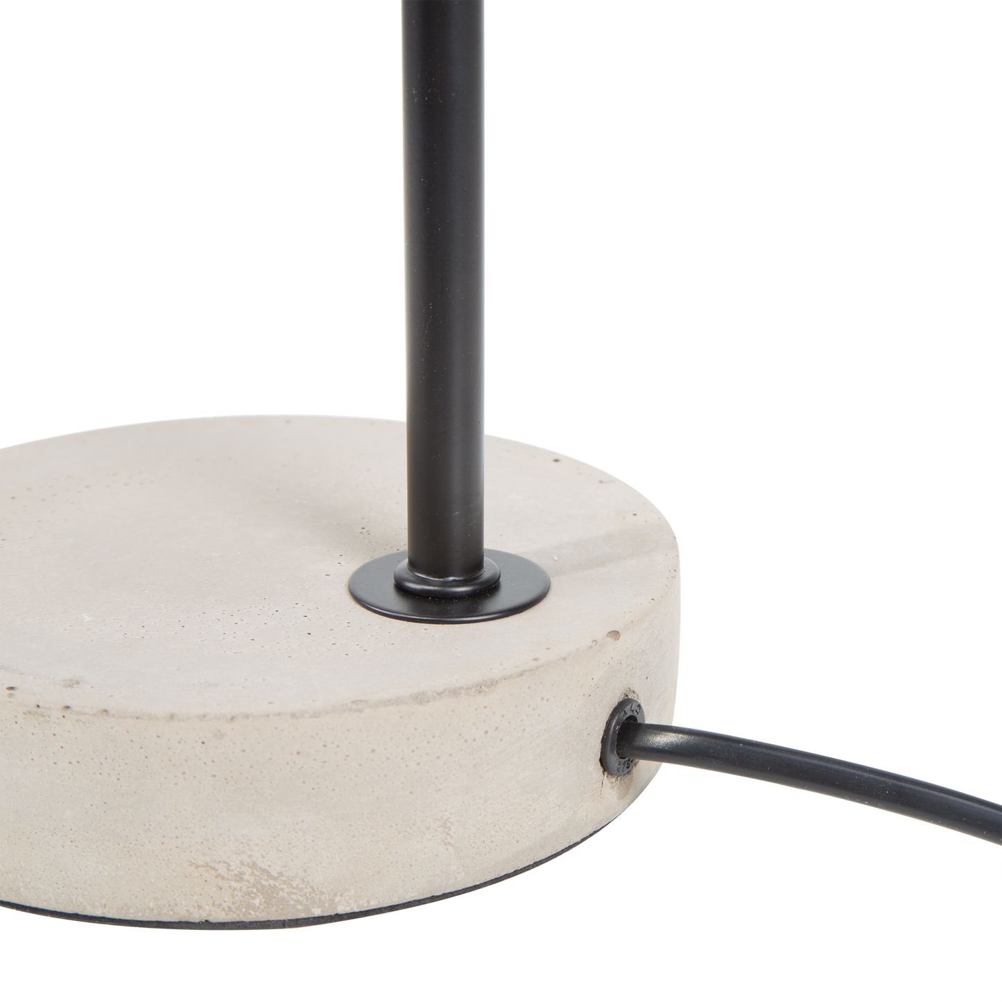 Schreibtischlampe MUNDAKA verstellbar Metall Schwarz