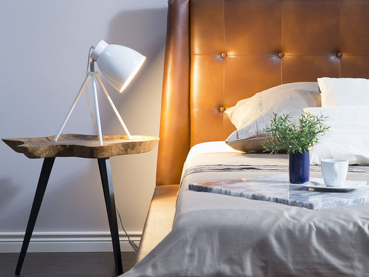 Tischleuchte TAMEGA verstellbar Metall Weiss